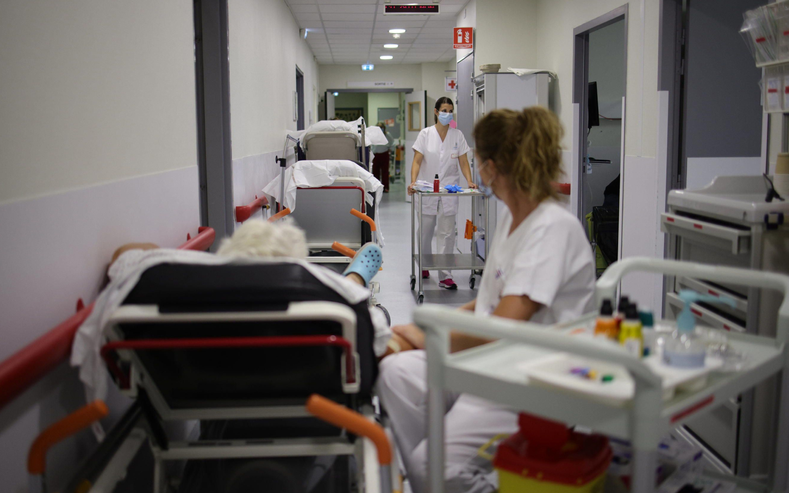 Les urgences du centre hospitalier d'Avignon (en juin 2022). LP/Olivier Arandel