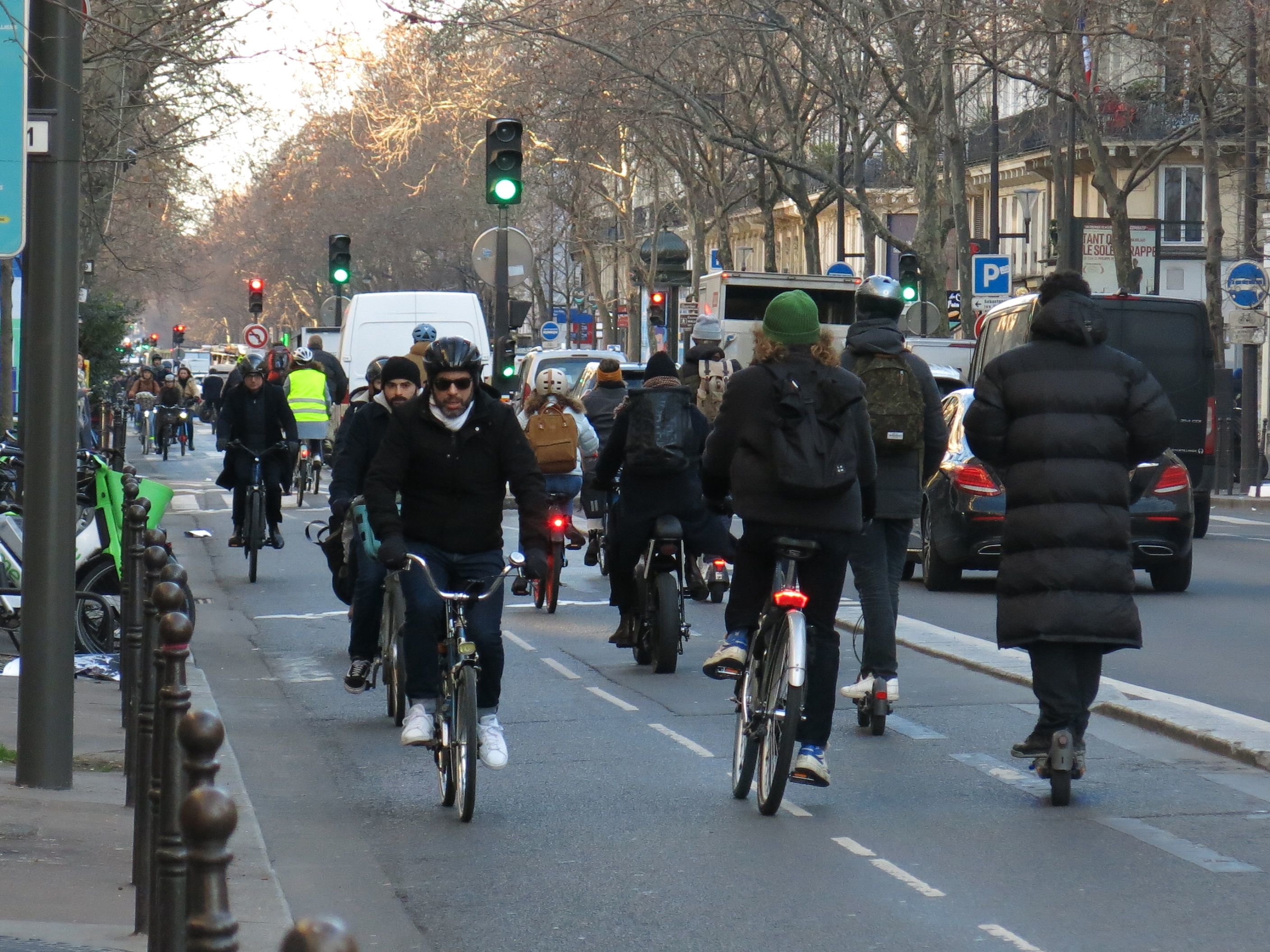 Compteur vélo online paris