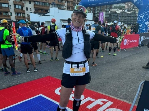 Karen Leclech-Meyer va courir son premier Ultra-Trail du Mont Blanc. DR.