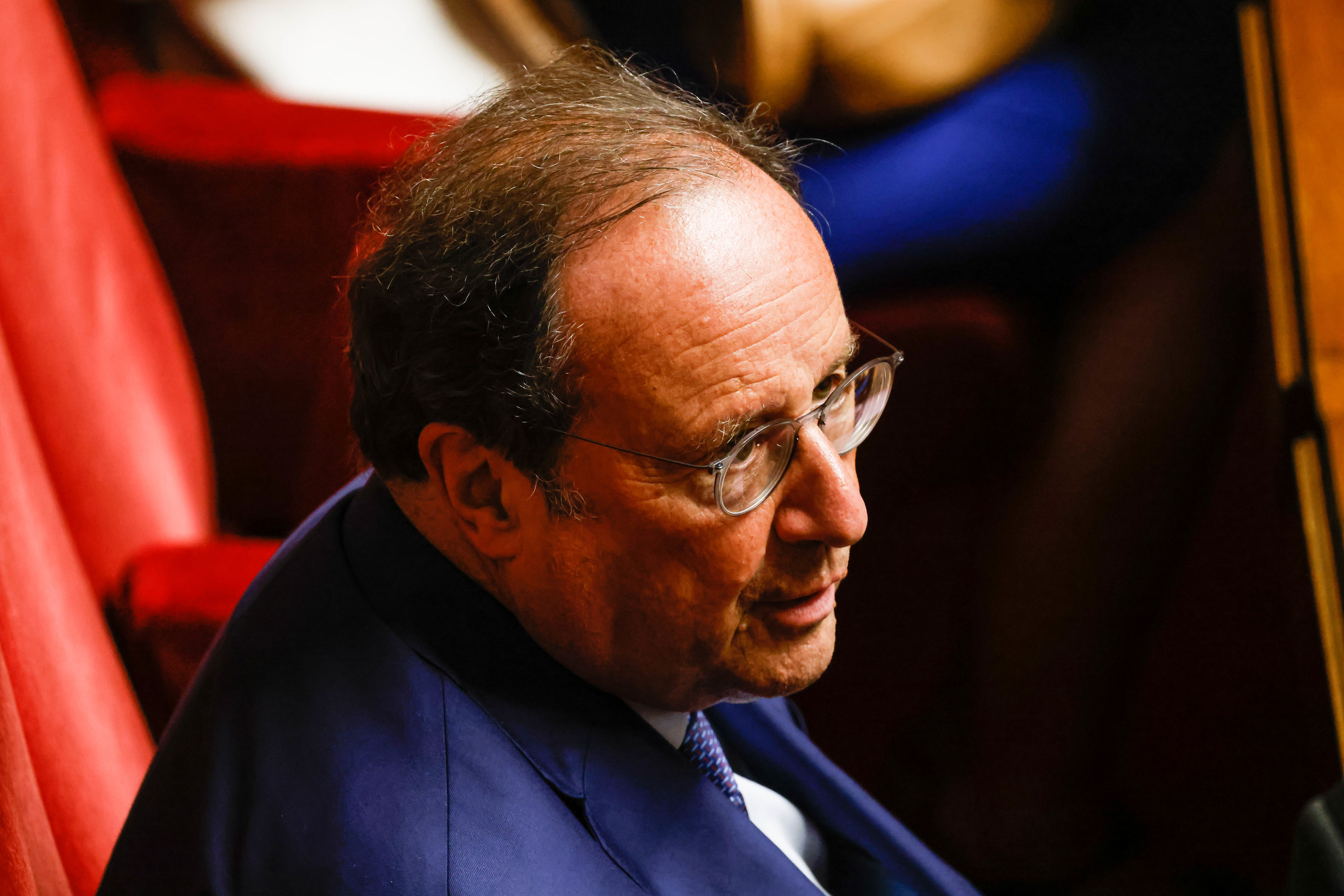 François Hollande, député socialiste de Corrèze se dit prêt à voter la censure du futur gouvernement de Michel Barnier. LP / Olivier Corsan