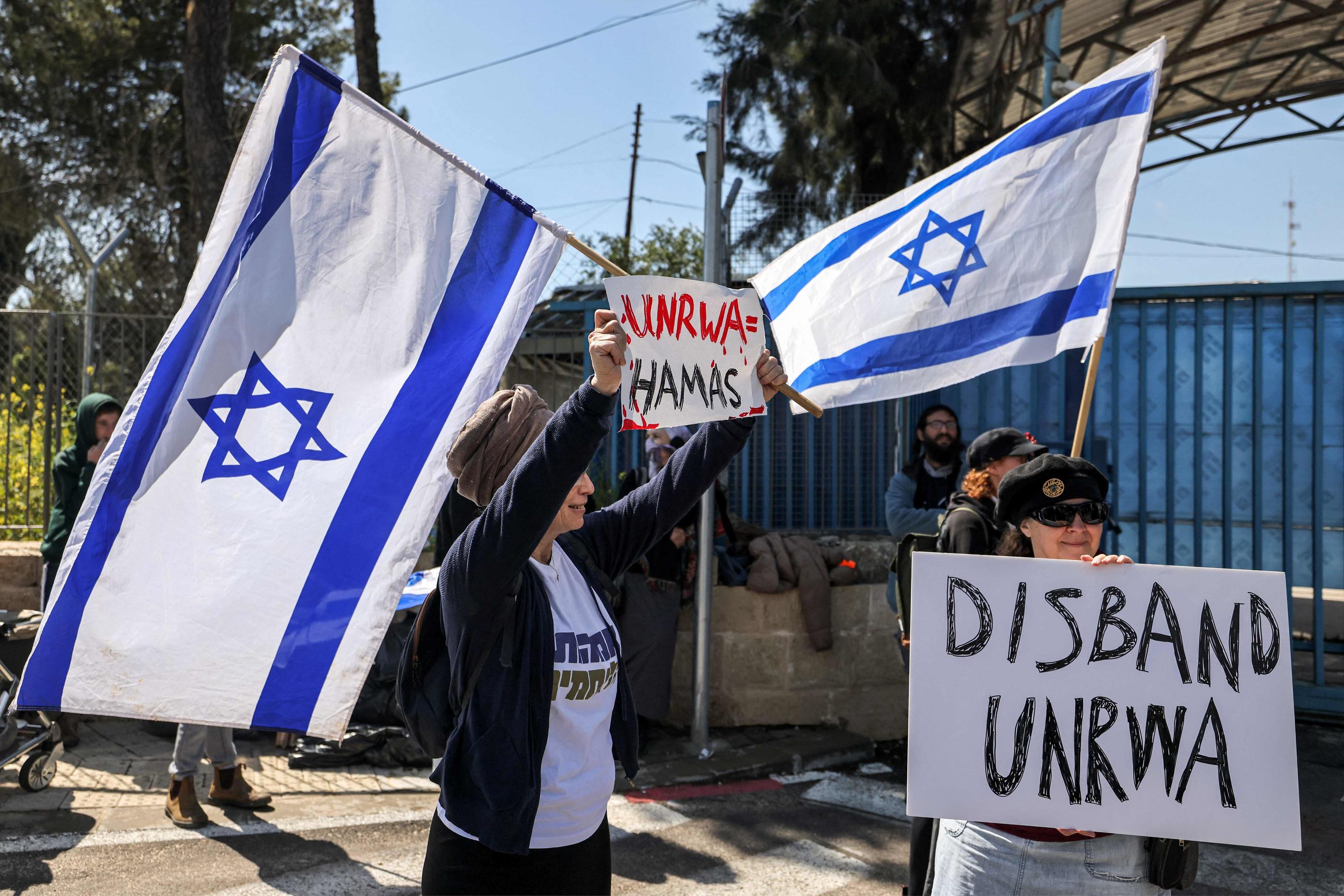 Israël avait accusé des membres de l'Unrwa d'être impliqués dans les attaques du Hamas. AFP/Ahmad Gharabli