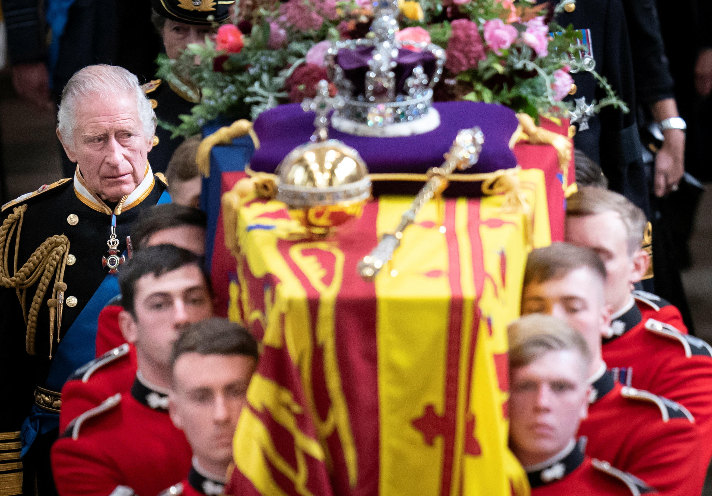 La reine Elizabeth II a été inhumée à Windsor ce lundi. Reuters/Danny Lawson