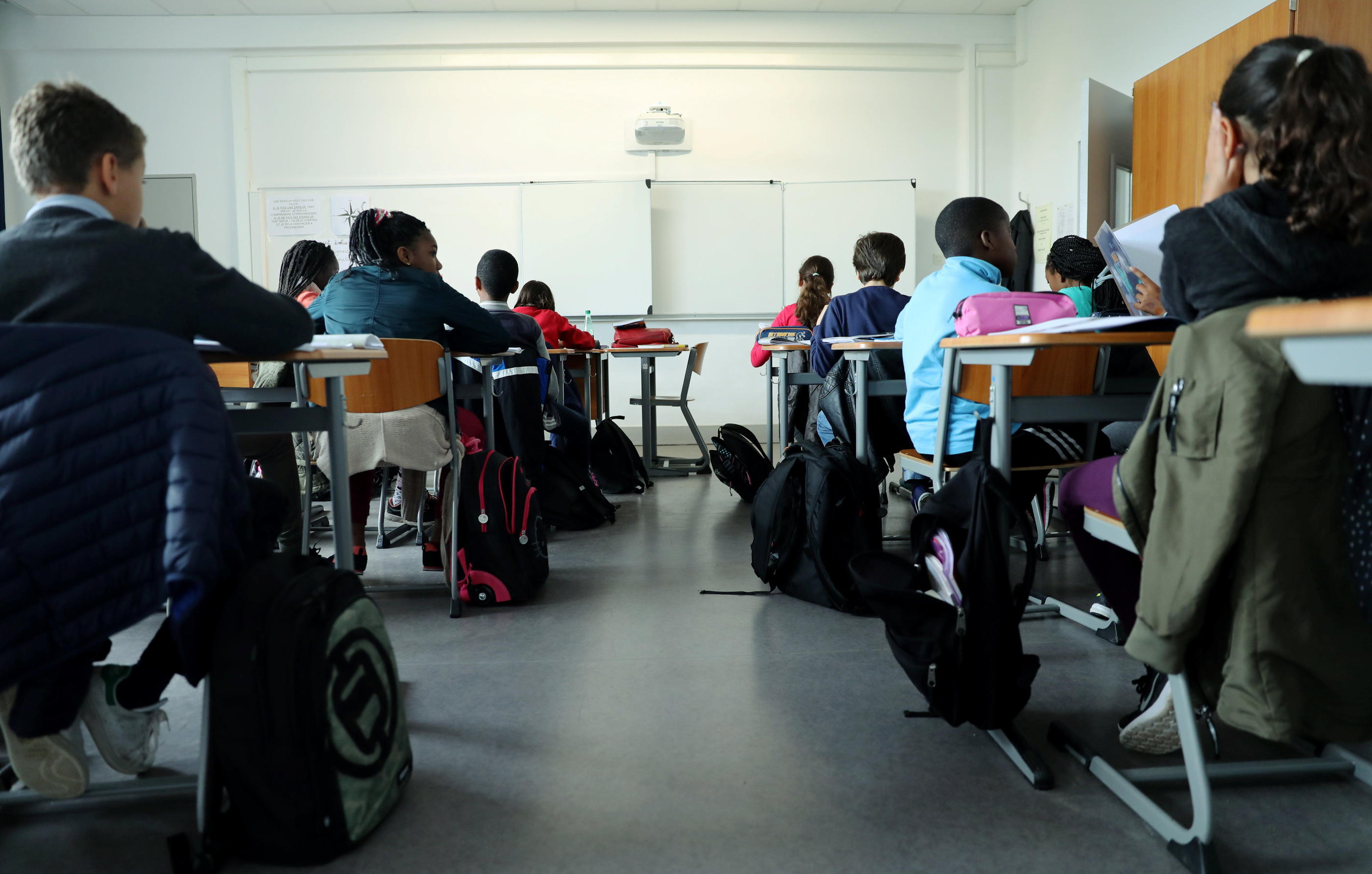 Si la satisfaction des élèves français se trouve dans la moyenne, le climat scolaire est davantage préoccupant, selon les tests Pisa. (Illustration) LP/Aurélie Ladet