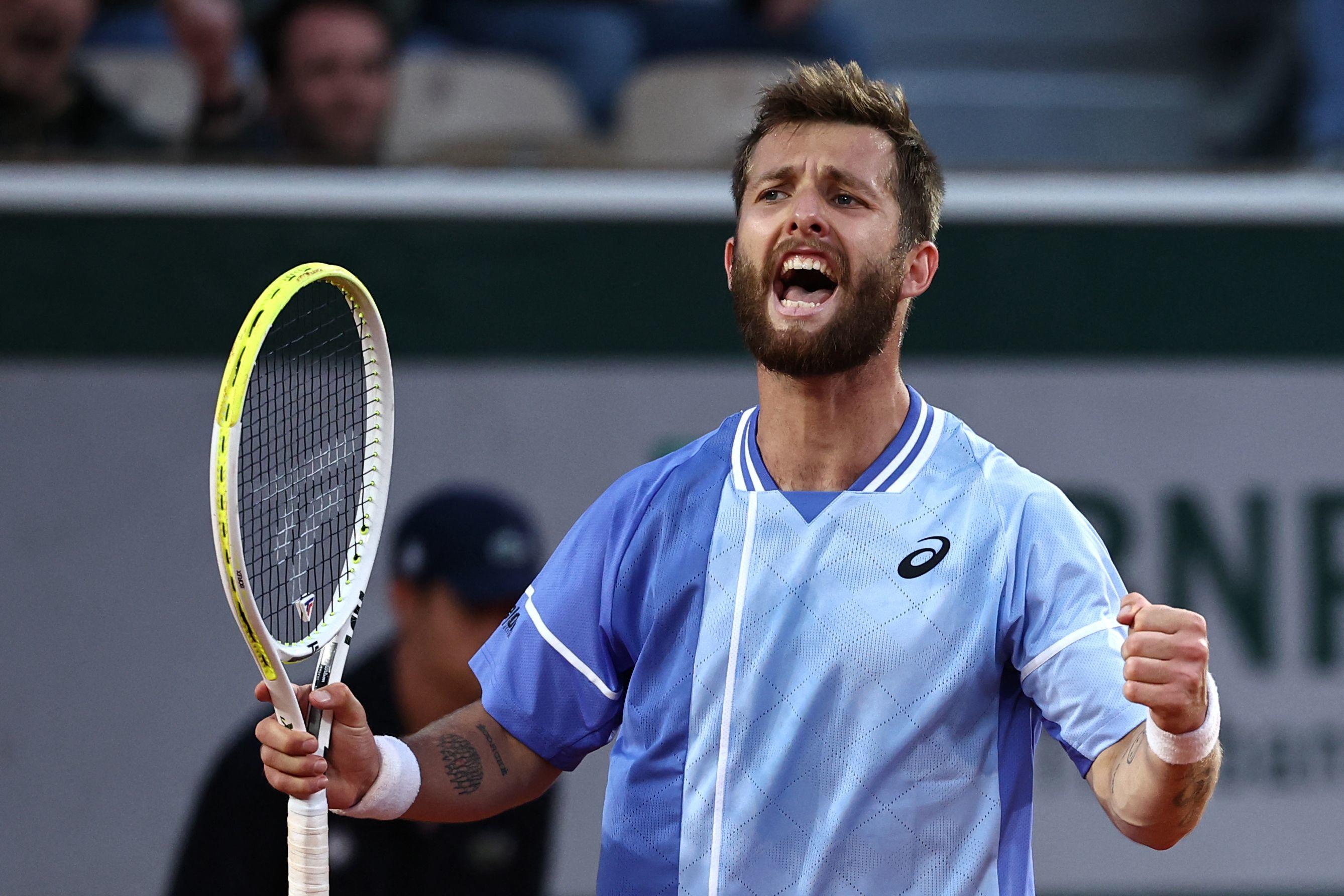 Corentin Moutet disputera le troisième tour de Roland-Garros. (Photo Anne-Christine POUJOULAT / AFP)