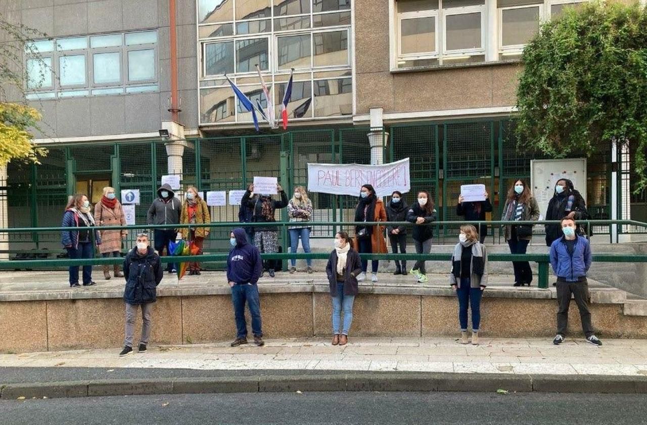 Créteil Academy: teachers are calling for half-groups to guarantee health security