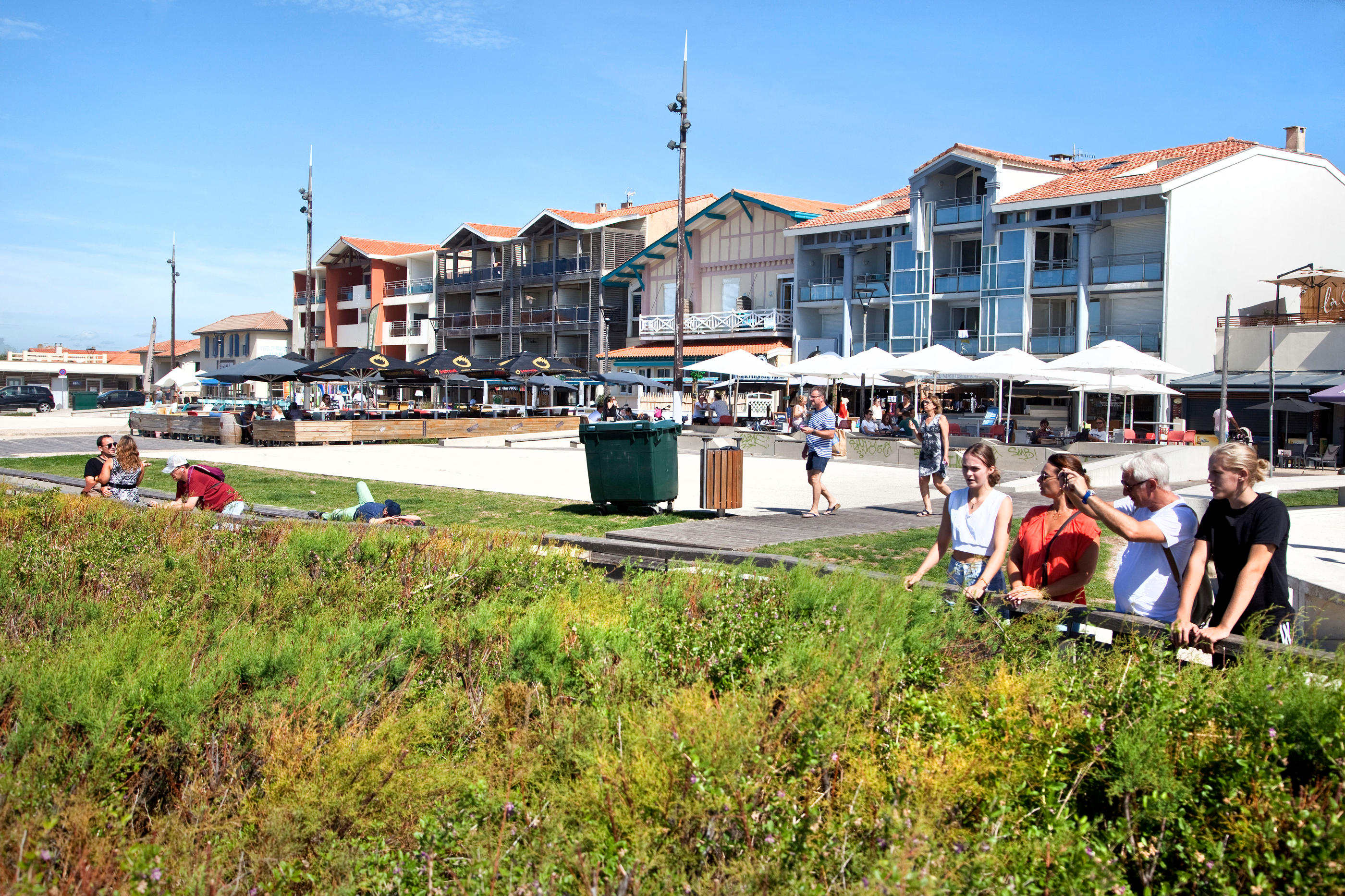 Parmi les nouvelles communes prélevant cette surtaxe au taux maximum de 60%, on trouve évidemment des noms qui sentent bon les vacances comme Mimizan (Landes). Aurimages via AFP/Philippe Roy