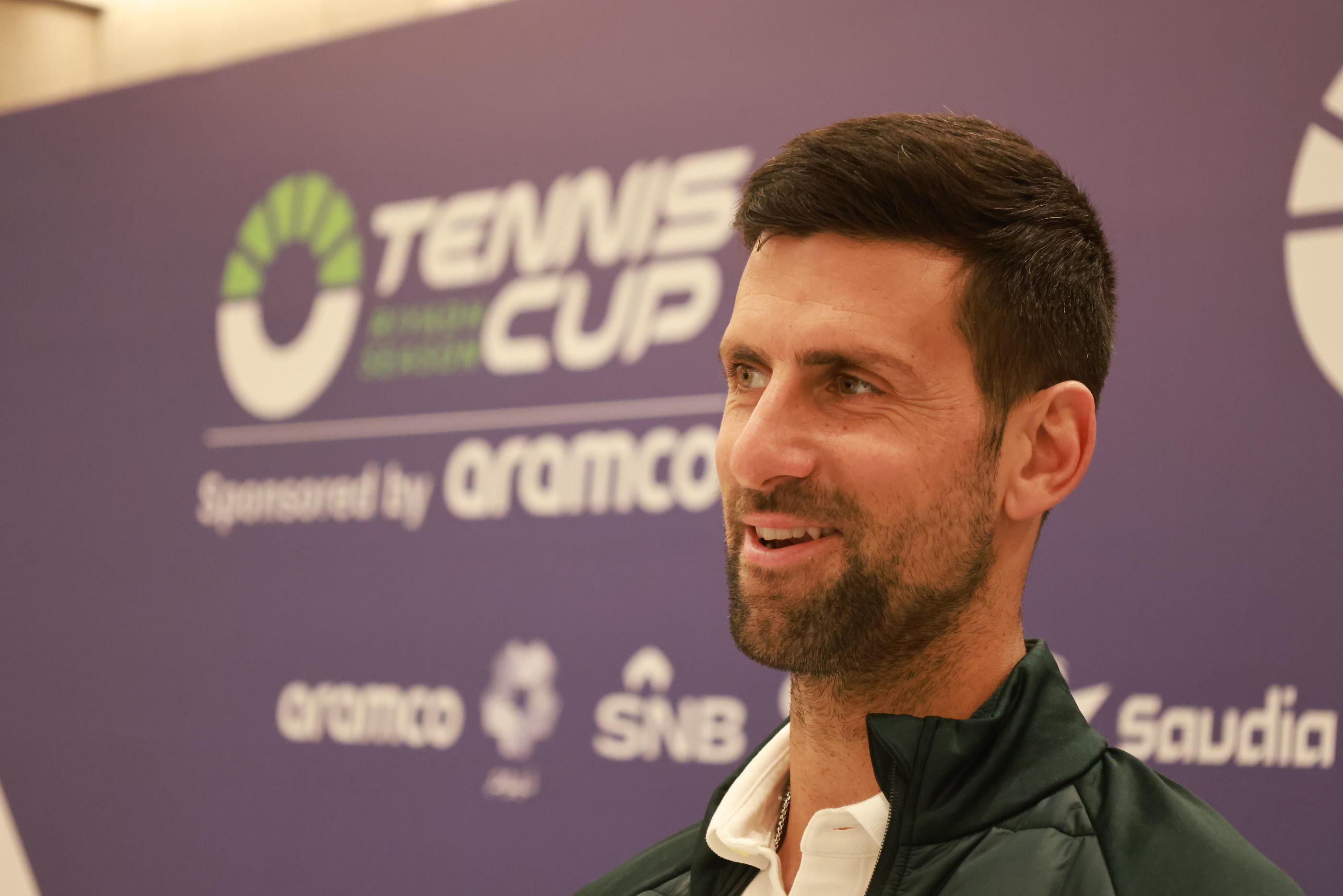 Novak Djokovic s'est confié sur ses ambitions pour la suite de sa carrière, à l'occasion de la Riyadh Season Tennis Cup mardi. Photo Icon sport