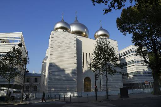 La cathédrale russe orthodoxe de la Saine-Trinité a ouvert ses portes en 2016. AFP/PATRICK KOVARIK
