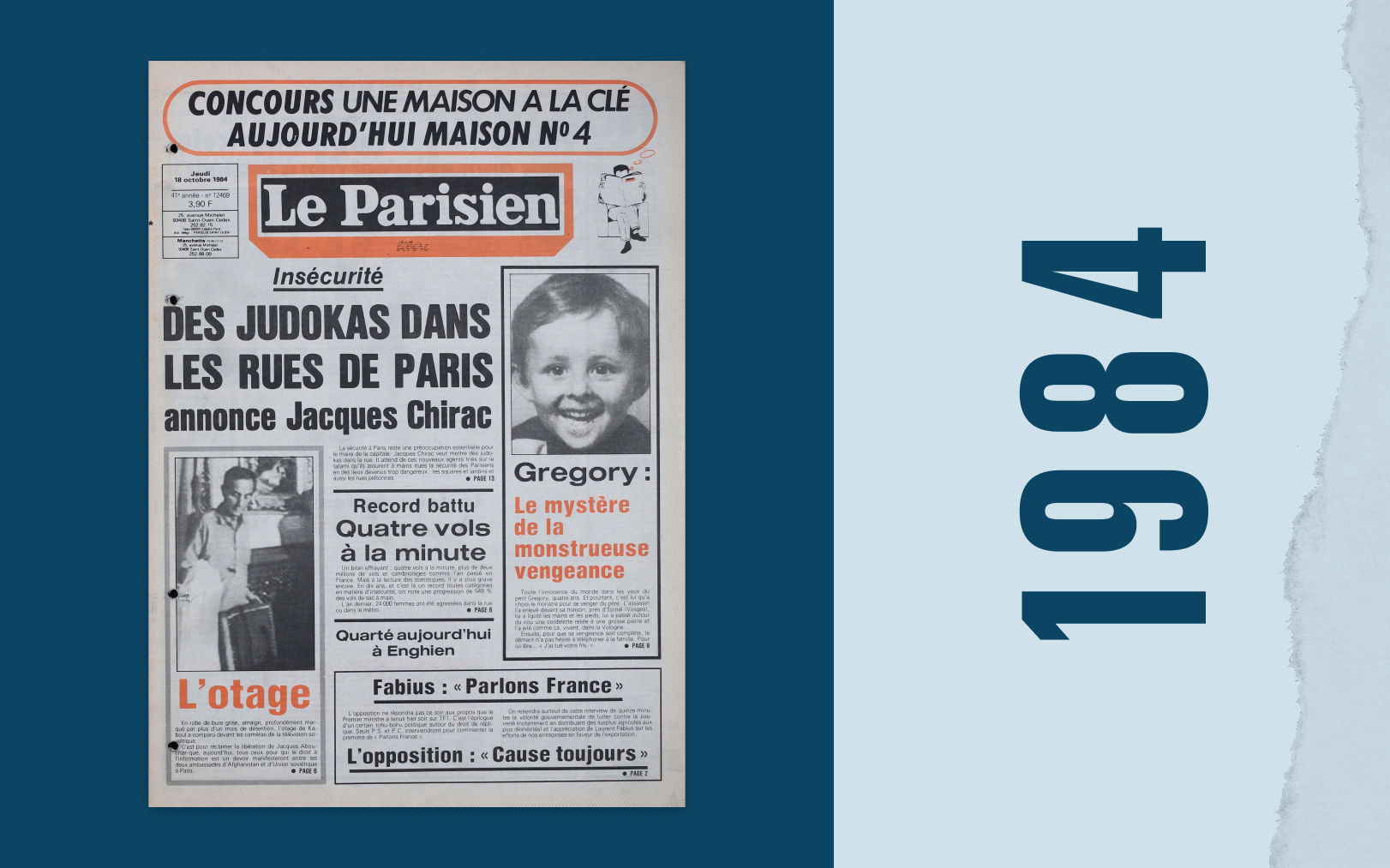 40 ans d’enquête chaotique ont laissé entier le mystère du meurtre de Grégory Villemin, retrouvé noyé le 16 octobre 1984 dans dans La Vologne, une rivière des Vosges. Le Parisien-DA