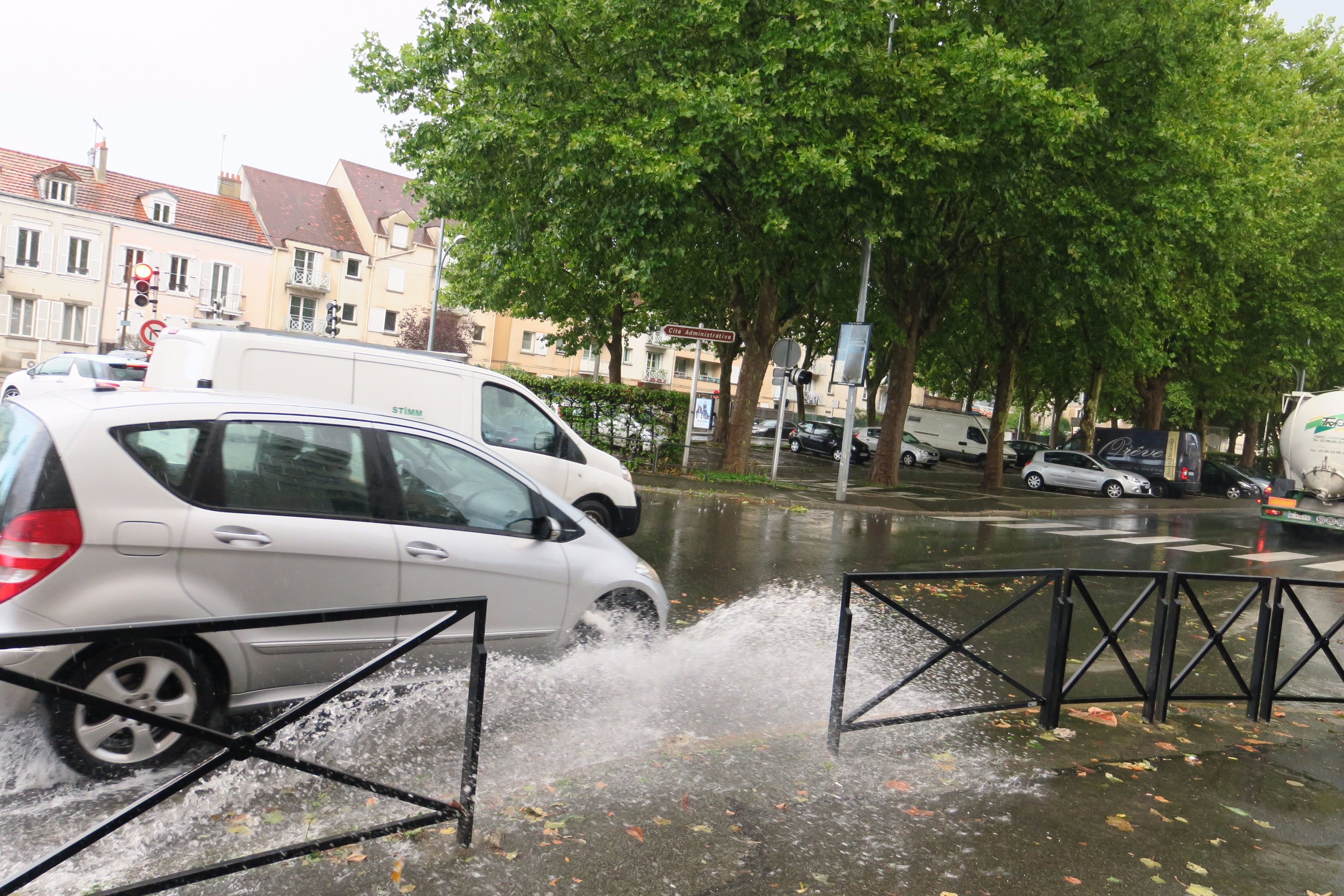 En un jour ou deux, Météo France table localement sur l'équivalent d'un mois de pluie. (illustration) LP/Pascale De Souza