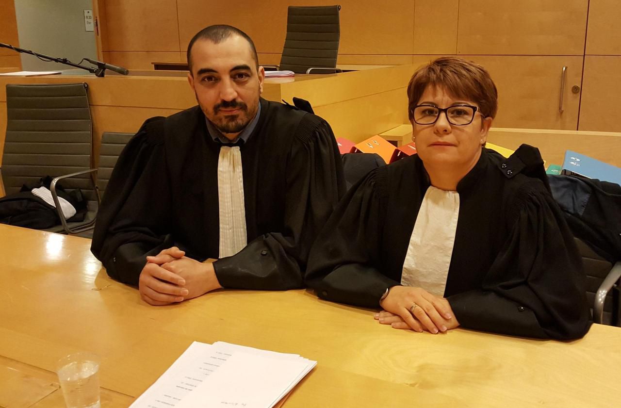 <b></b> Melun, mardi. Fatthi Irguedi et Stéphanie Marcou, avocats de la partie civile, sont les conseils de la compagne, de la sœur et du frère de la victime.