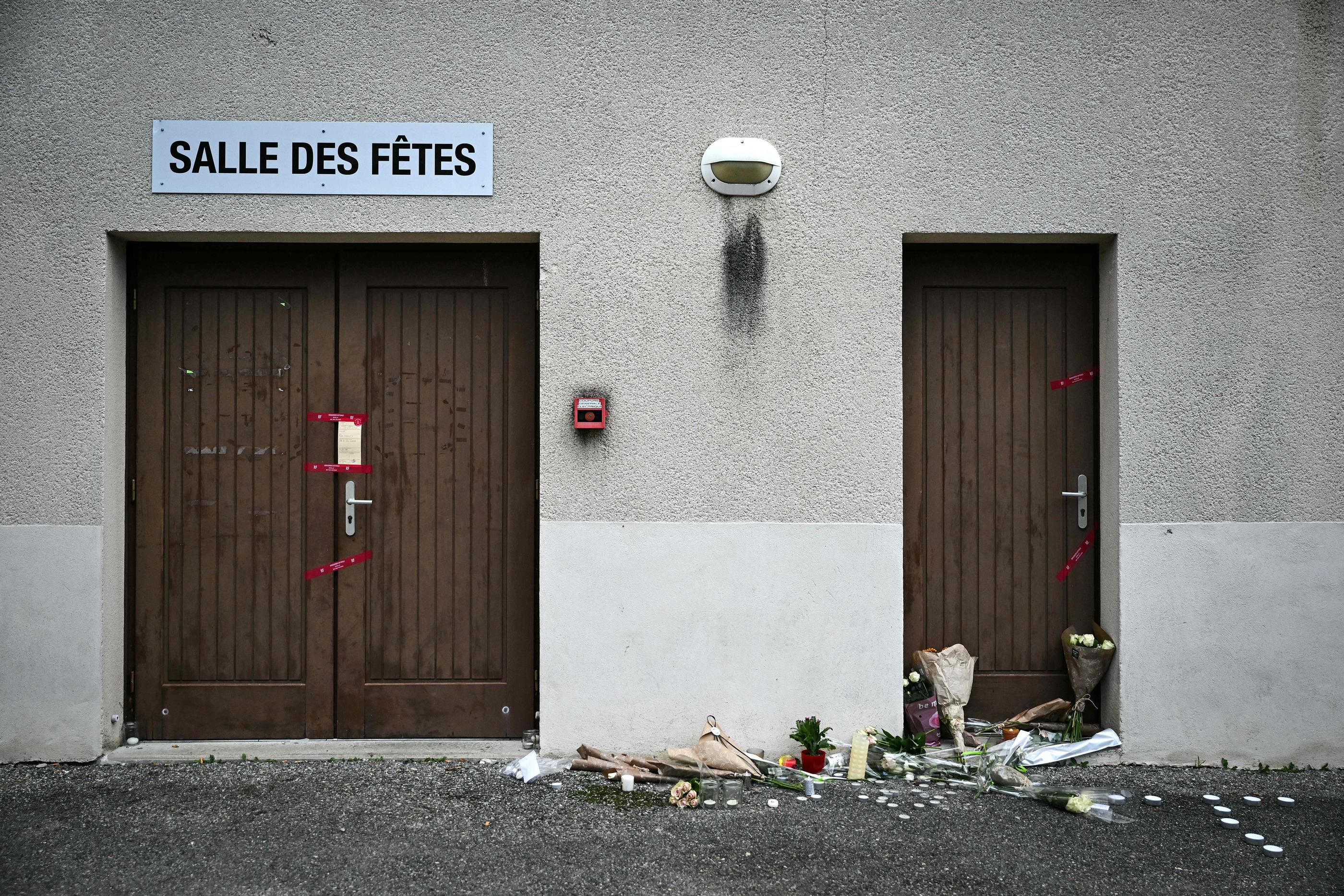 Le jeune Thomas, 16 ans, a perdu la vie le 18 novembre 2023 après un tragique bal de village à Crépol (Drôme). AFP/Olivier Chassignole
