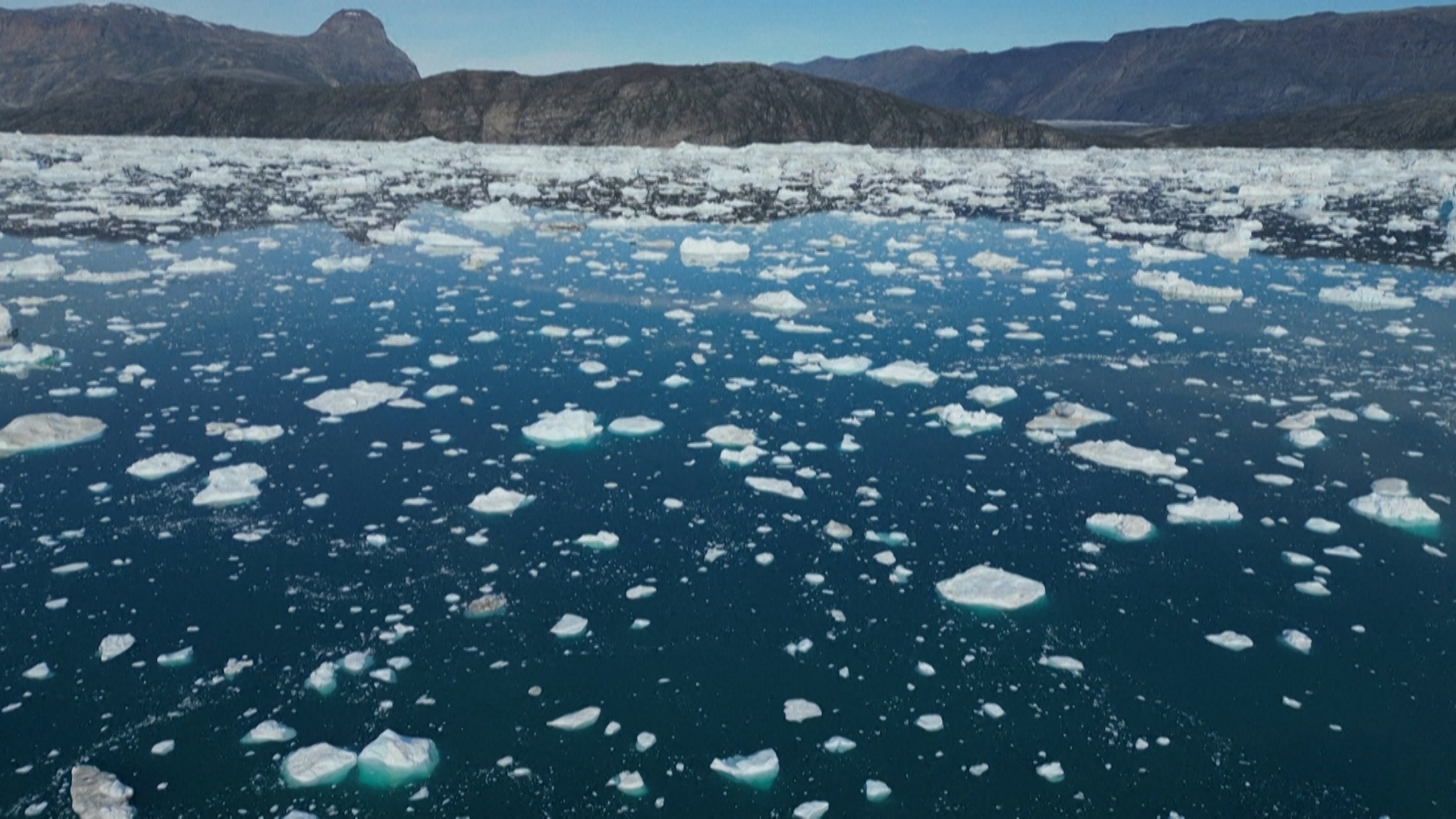 La fonte des glaces s'accélère au Groenland selon ces scientifiques. AFP
