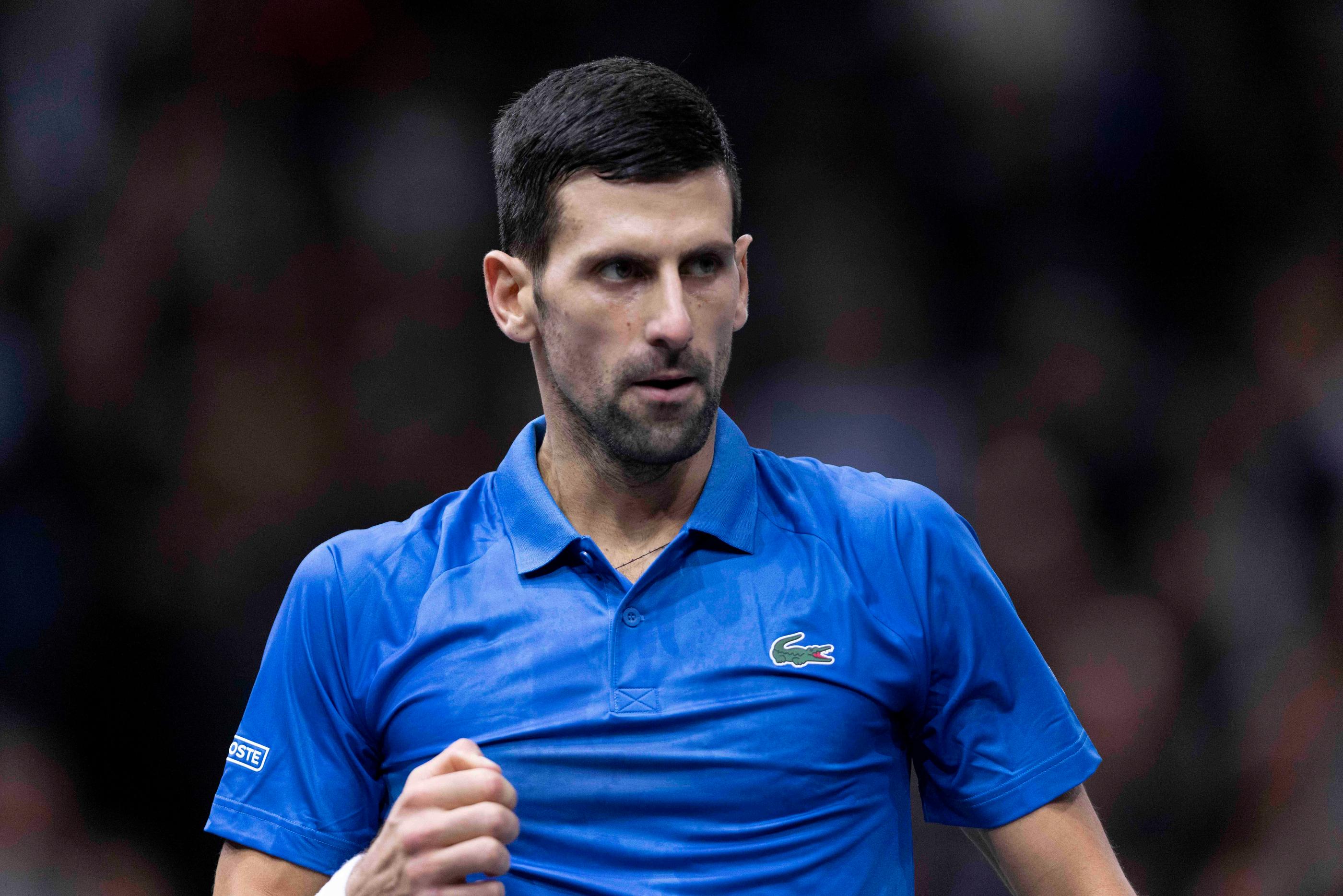Comme chaque année, Novak Djokovic est l'un des favoris de ce Rolex Paris Masters. Photo Icon sport