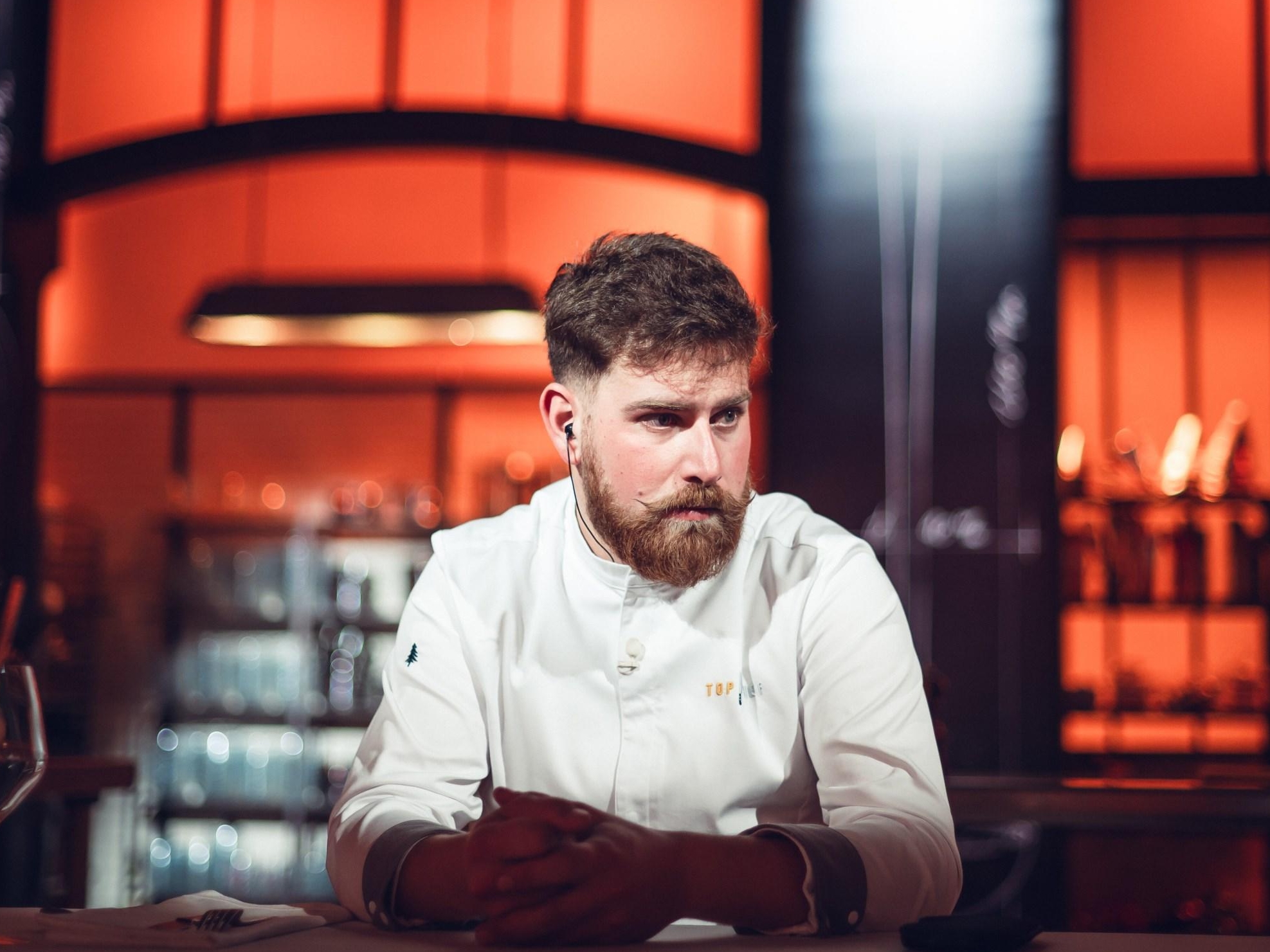 Pierre Reure, 28 ans, le candidat rustique de cette saison de «Top Chef», a été éliminé après sept semaines d'émission. Julien THEUIL/M6