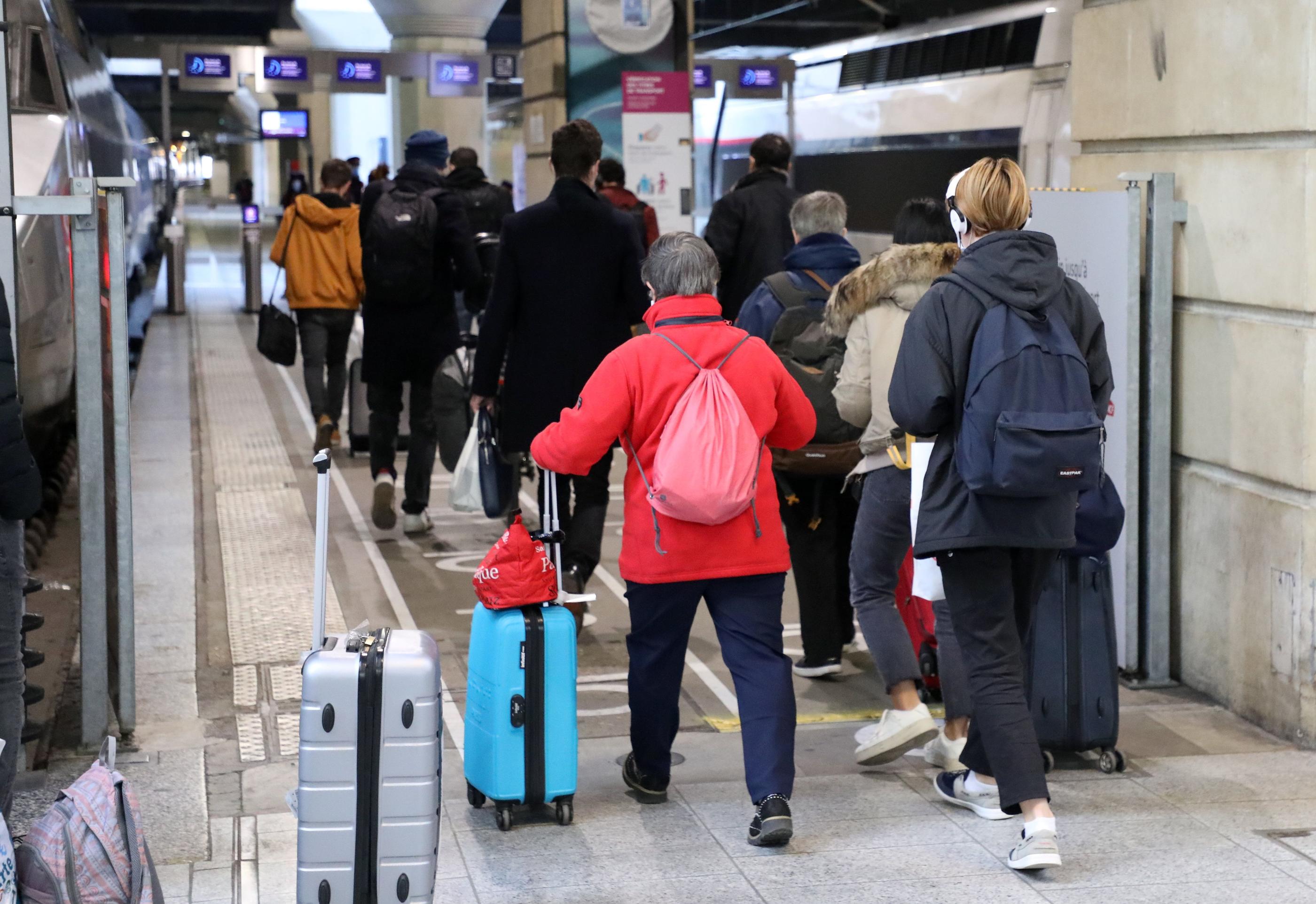 Depuis le 15 février, la SNCF encadre le nombre de bagages autorisés à bord des TGV INOUI et Intercités. LP/Jean-Baptiste Quentin