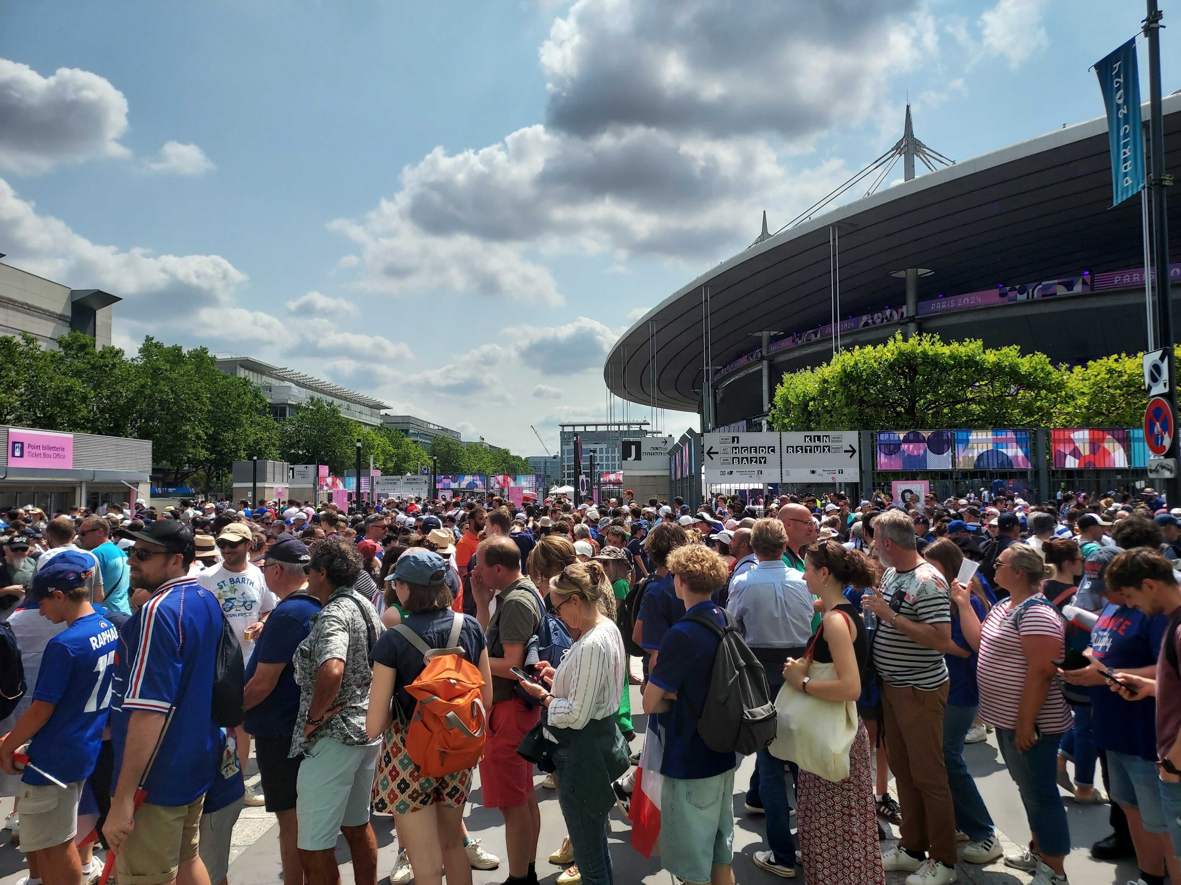 Le Stade de France accueillera la cérémonie de clôture des Jeux olympiques. Photo : Anthony Lieures/LP