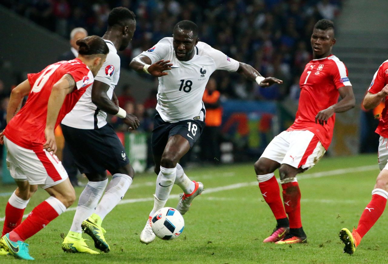 La France de Moussa Sissoko et la Suisse de Breel Embolo avaient déjà été opposées lors de l'Euro 2016 à l'occasion du 3e match de poule. LP/Olivier Lejeune