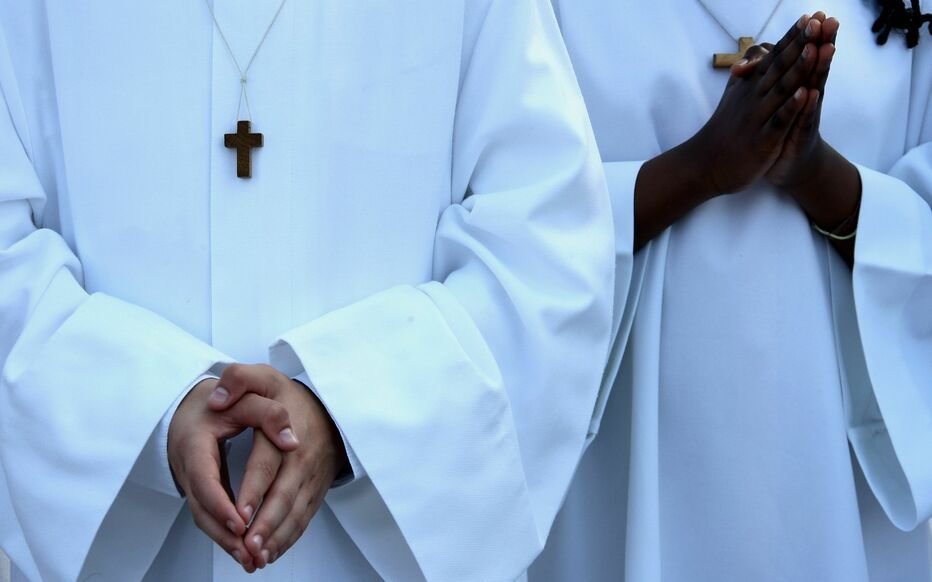 Phot d'illustration. Le prêtre rwandais Wenceslas Munyeshyaka a renvoyé de l'état clérical pour paternité. Le Parisien/Frédéric DUGIT