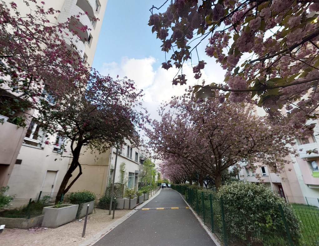 C'est dans un immeuble de la cité Saint-Chaumont, à Paris (XIXe), qu'une famille entière a été séquestrée, le 20 septembre 2023. Google Street View