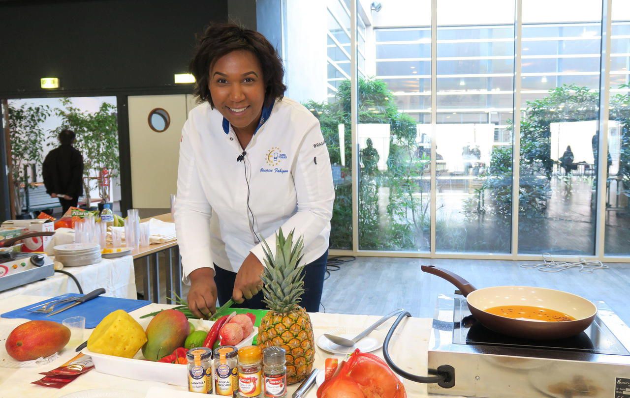 VIDEO. Chelles B atrice Fabignon ambassadrice de la gastronomie