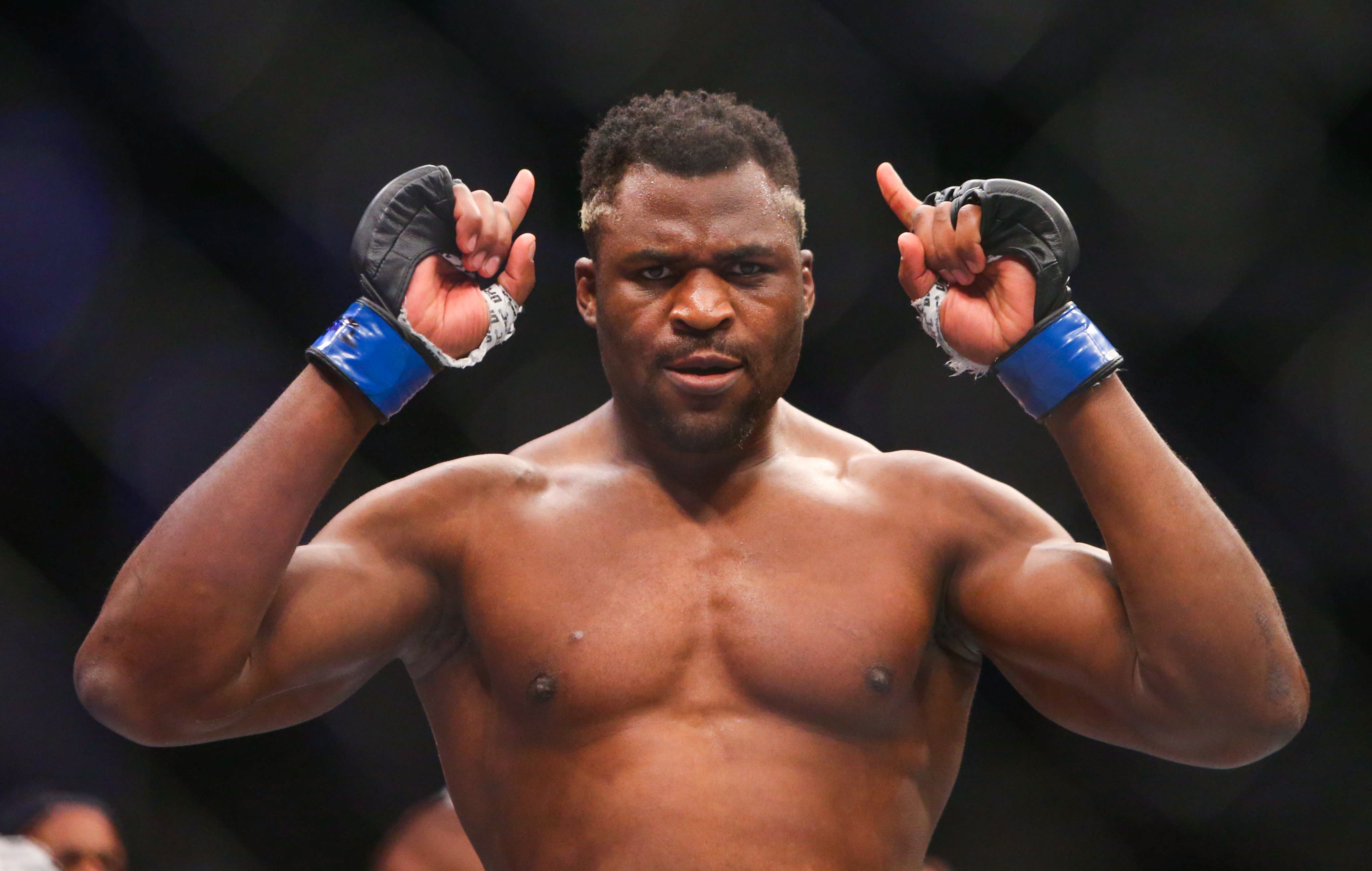 «Je n'ai jamais été triste, même quand je dormais dans la rue» : les confidences de Francis Ngannou