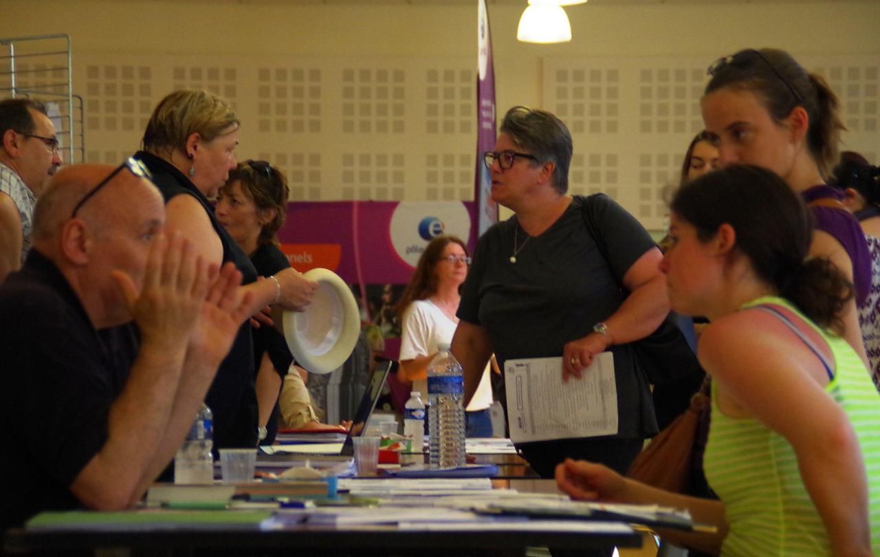 <b>Guiscard, ce jeudi.</b> Entre 14 heures et 17 heures, plus de 150 demandeurs d’emploi ont fait le déplacement pour la 2e édition de ce forum Formation vers l’emploi. 