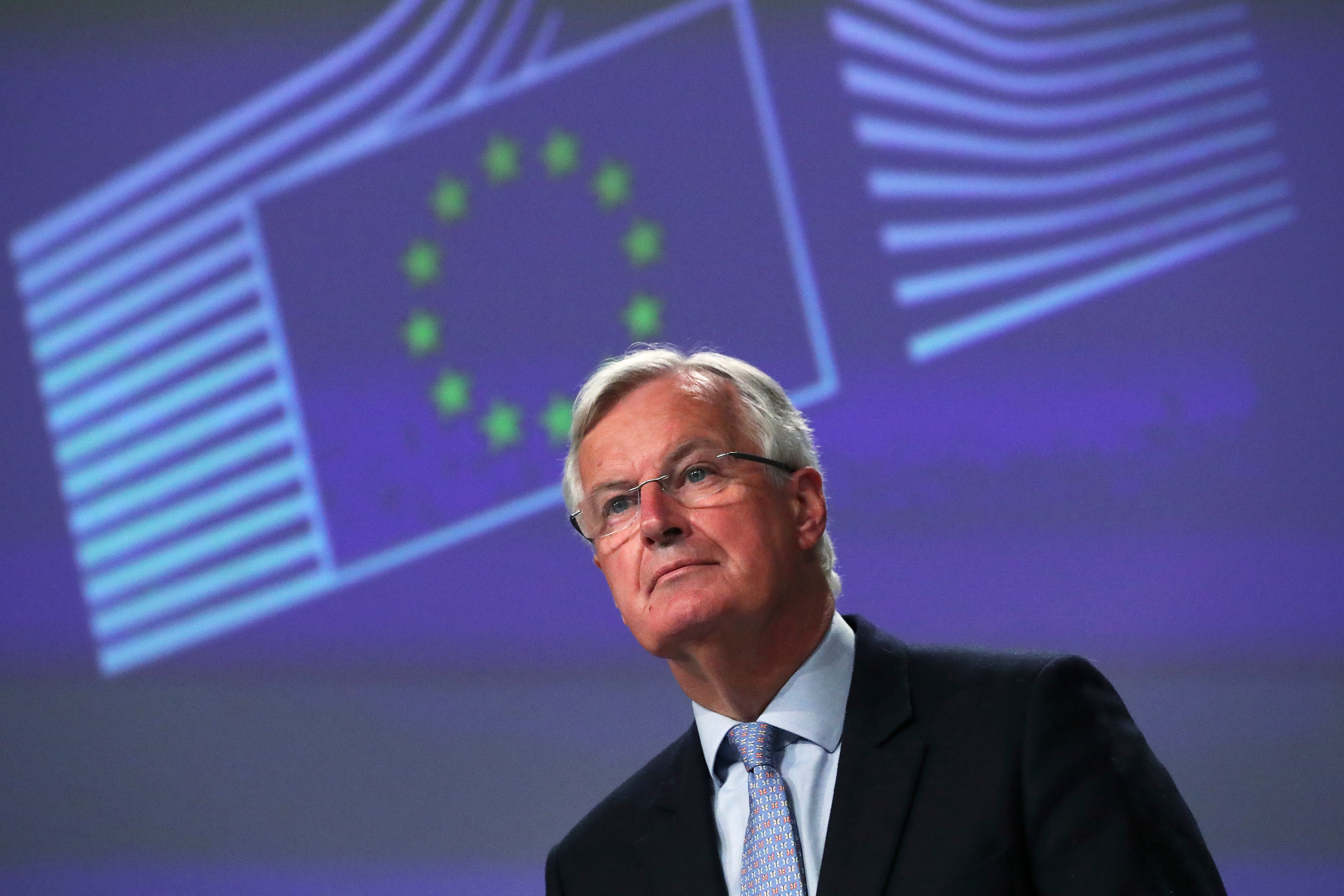 Bruxelles, le 5 juin 2020. Michel Barnier avait prévenu les Britanniques : le divorce avec l’Union européenne était « une erreur monumentale »… et ils sont aujourd’hui une majorité à penser de même. REUTERS/Yves Herman