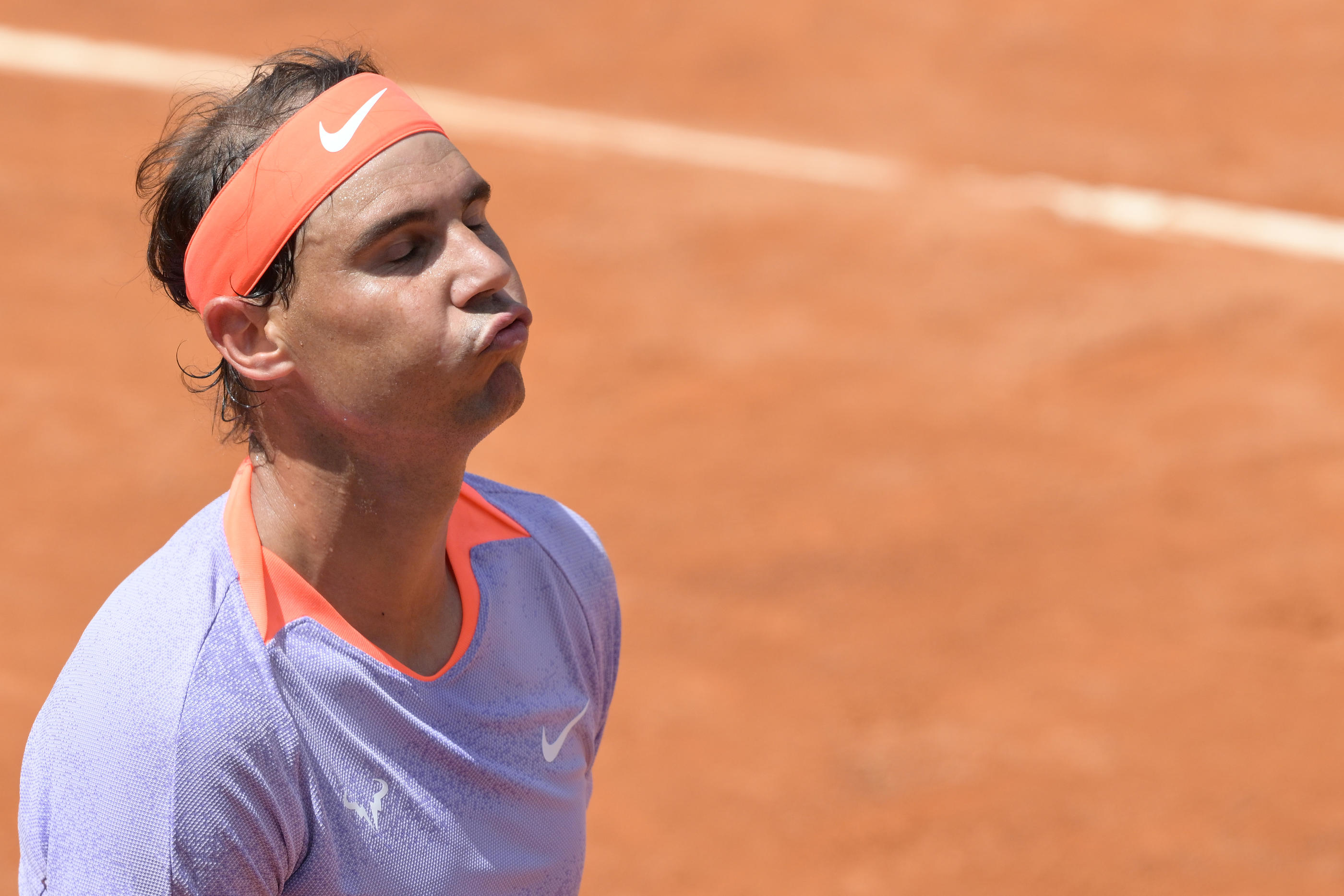 Rafael Nadal préfère déclarer forfait pour Roland-Garros plutôt que de le disputer sans être compétitif. Icon Sport/Alfredo Falcone