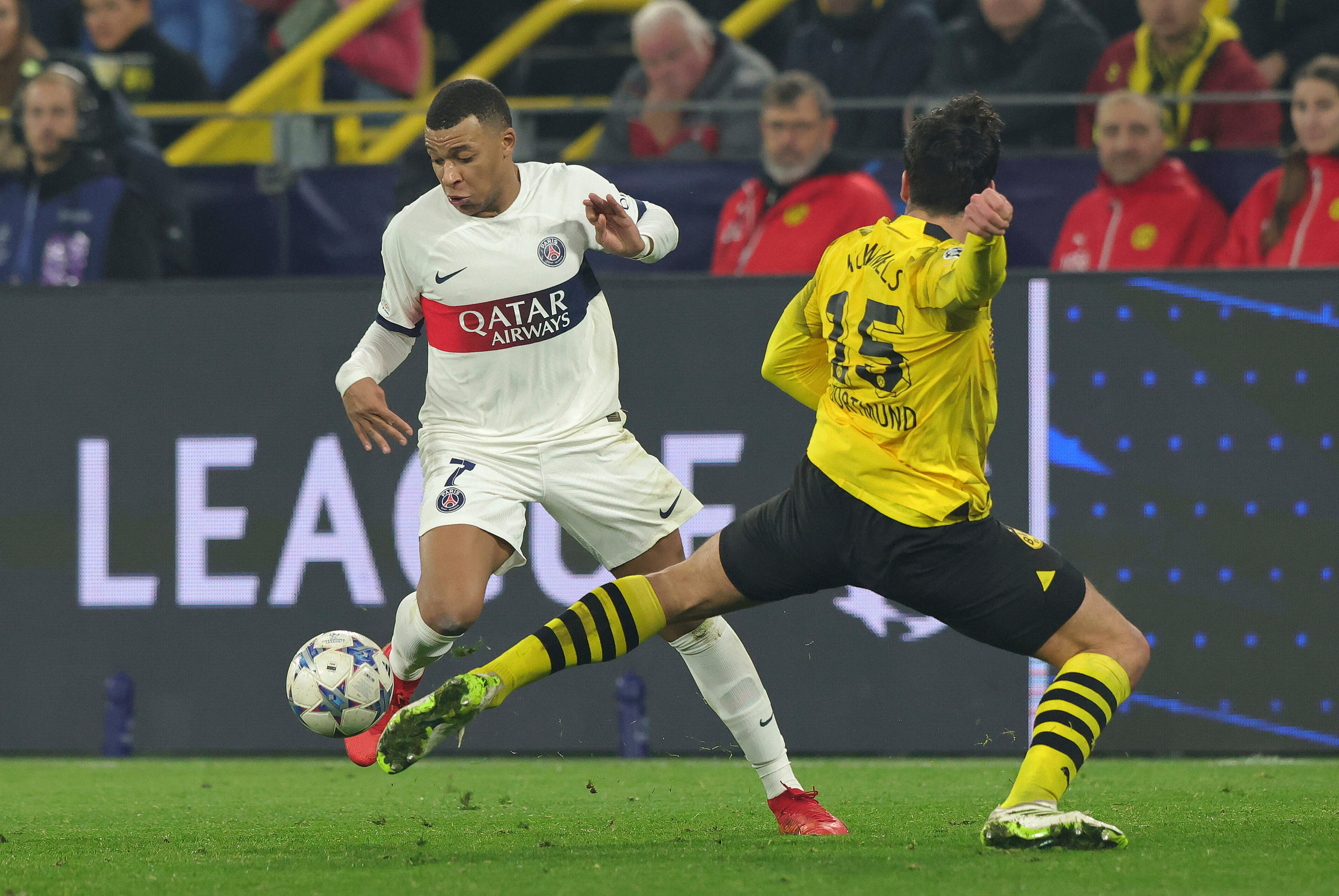 Kylian Mbappé et le PSG ont déjà affronté le Borussia Dortmund en Ligue des champions cette saison lors de la phase de poules pour un bilan positif : une victoire, une défaite. Icon sport