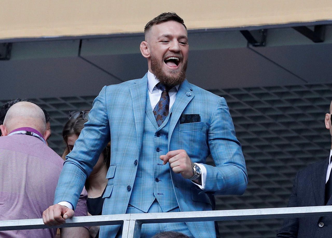 Conor McGregor n'a pas combattu depuis juillet 2021. REUTERS