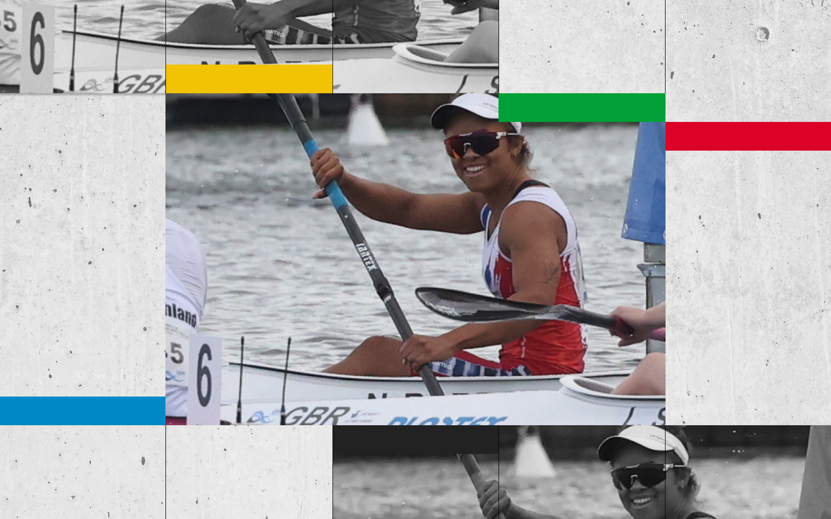 Guadeloupe, février. La kayakiste Nélia Barbosa est partie perfectionner sa technique lors d'un stage d'entraînement sur la rivière Salée. Le Parisien-DA/Philippe Lavieille