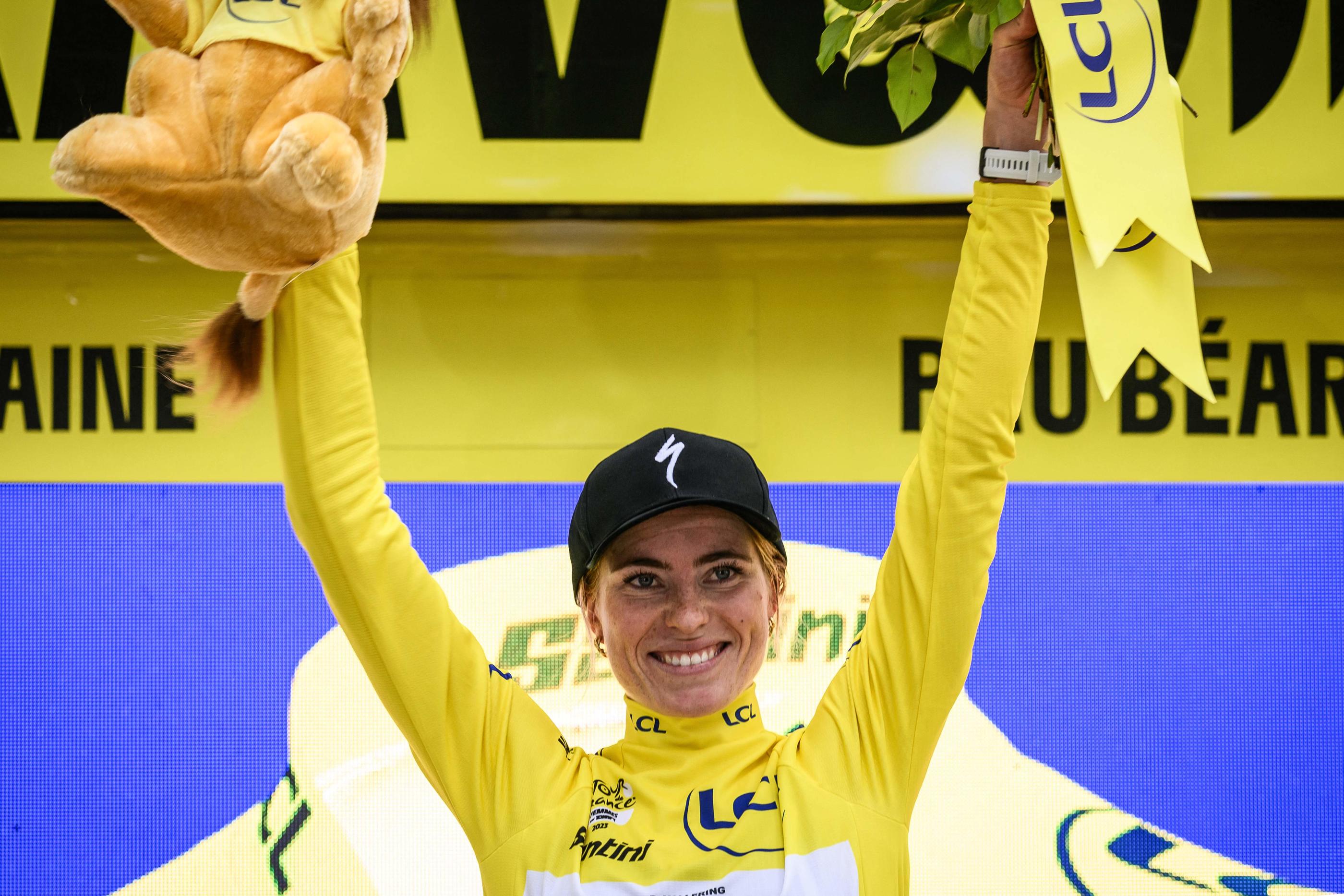 Le Tour de France femmes 2024 partira le 12 août des Pays-Bas, le pays de la tenante du titre Demi Vollering. (Photo by Jeff PACHOUD / AFP)