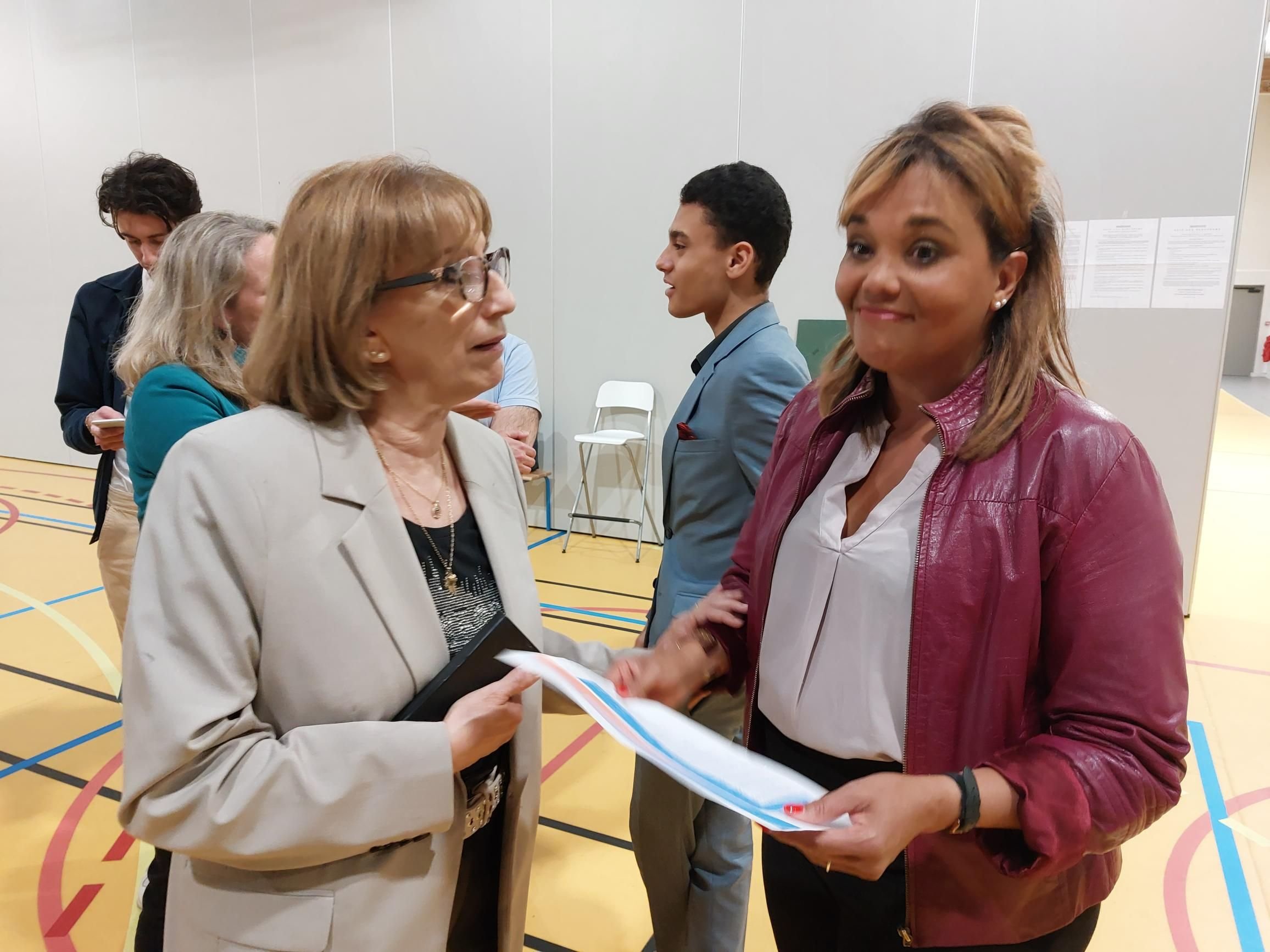 Chennevières-sur-Marne, ce dimanche soir. Victorieuse - d'une courte tête - dans la 4e circonscription du Val-de-Marne, Maud Petit (MoDem) va retrouver l'Assemblée nationale, où elle siège depuis 2017. LP/Gérald Moruzzi