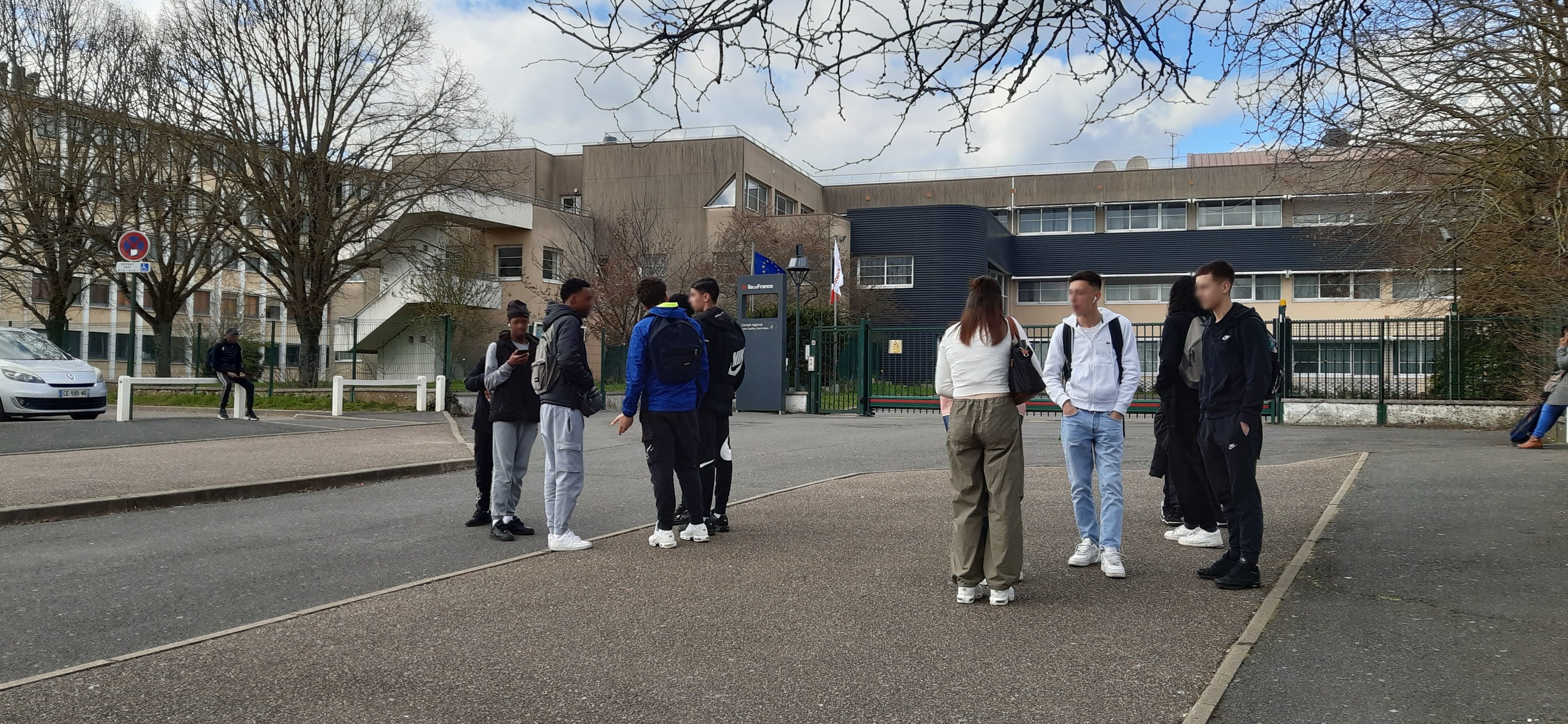 Etampes (Essonne), le 27 mars. Le lycée Geoffroy-Saint-Hilaire est dans le top 5 des meilleurs lycées publics de l'Essonne en 2023. LP/Nolwenn Cosson