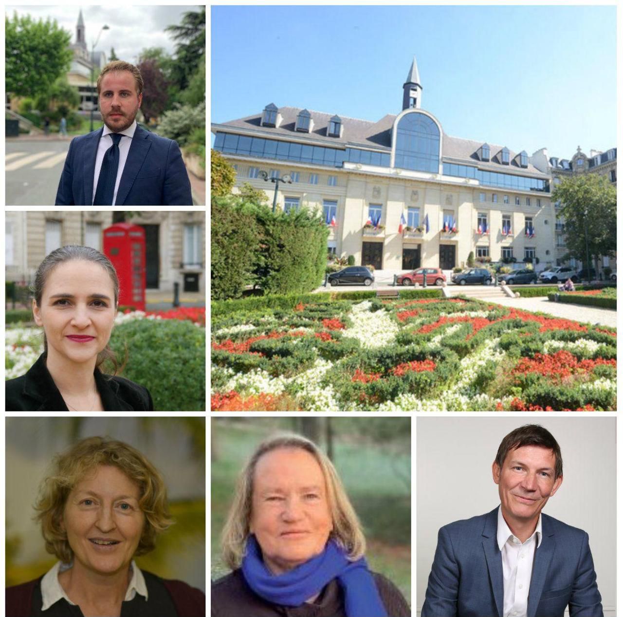 <b></b> De haut en bas : Julien Weil (LR), Léna Etner (LREM), Anne-Françoise Gabrielli (EELV), Geneviève Touati (PS) et Luc Alonso (SE)