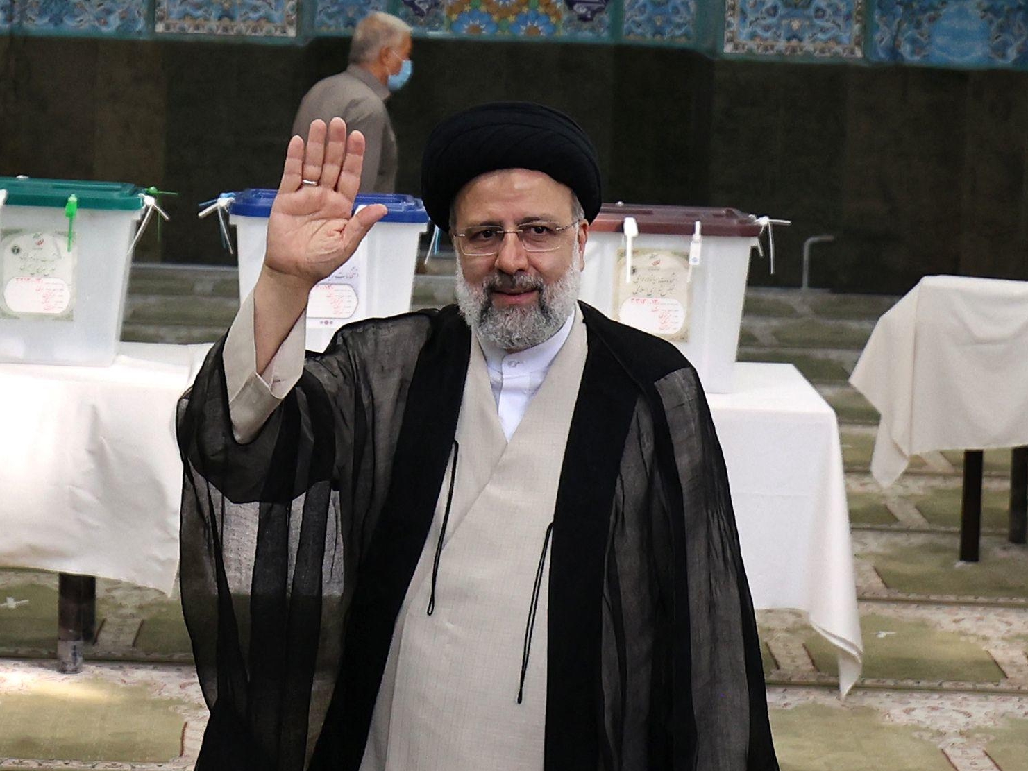 L'ultraconservateur Ebrahim Raïssi a été élu à la tête de l'Iran en 2017. AFP/ATTA KENARE
