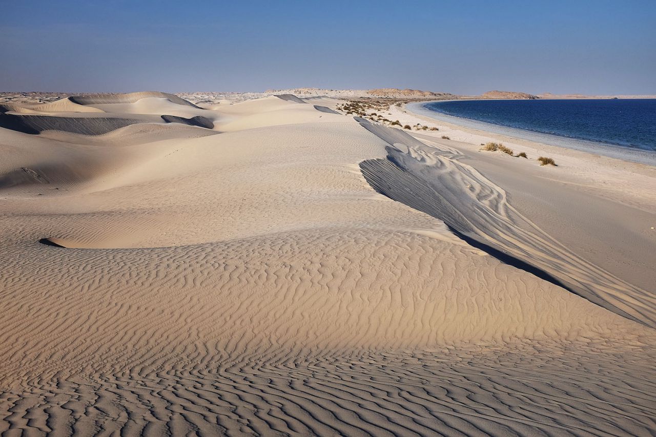 ses dunes de sable blanc