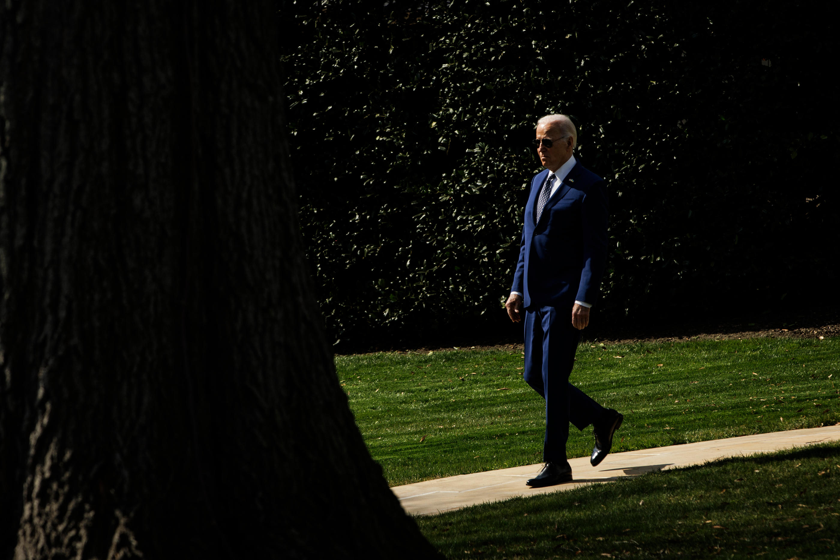 Le camp démocrate presse le président américain de se retirer de la course à la Maison-Blanche. Icon Sport/Samuel Corum/Pool