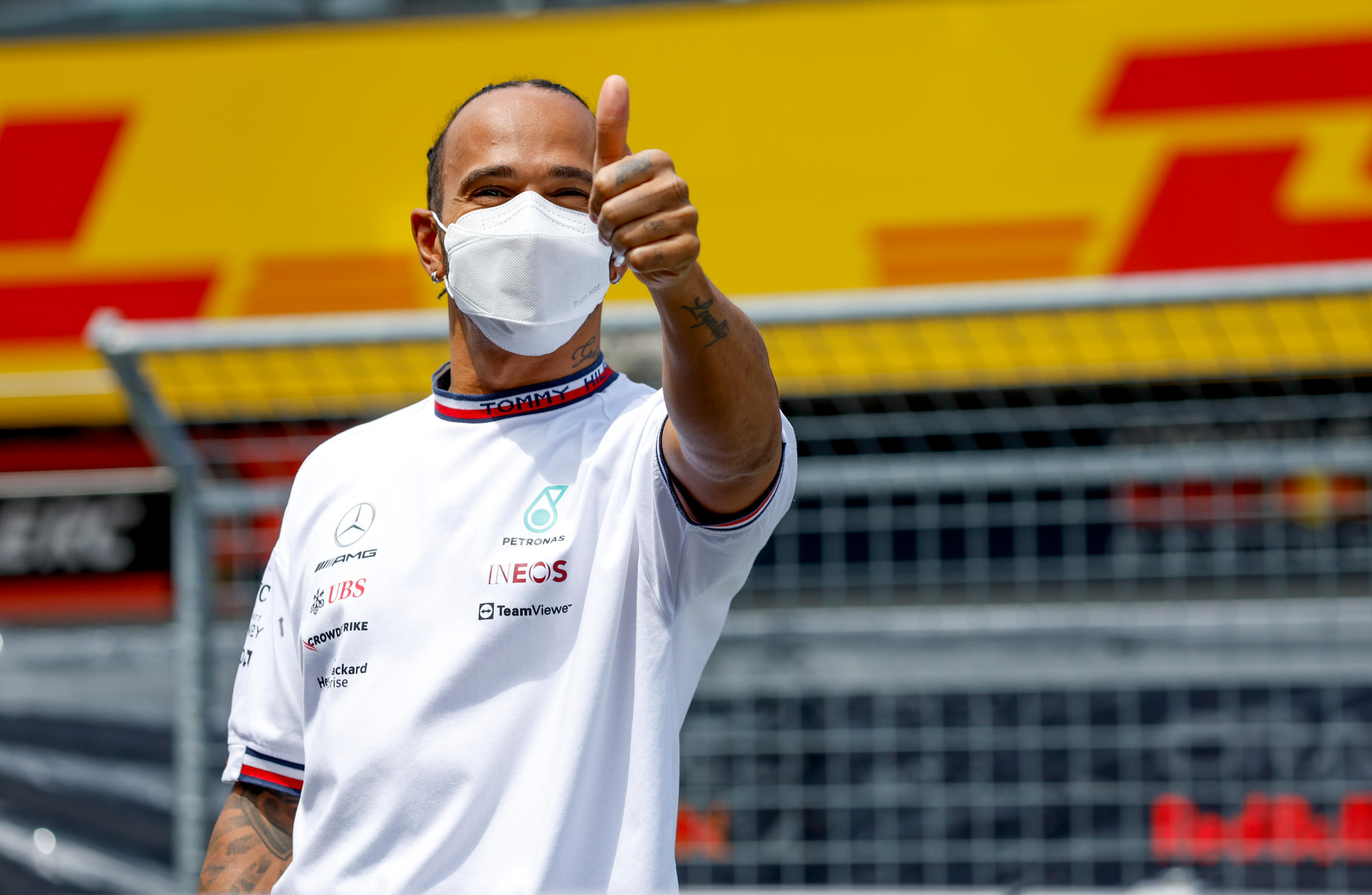 Lewis Hamilton a exprimé sa colère contre certains fans au GP d'Autriche. Icon sport