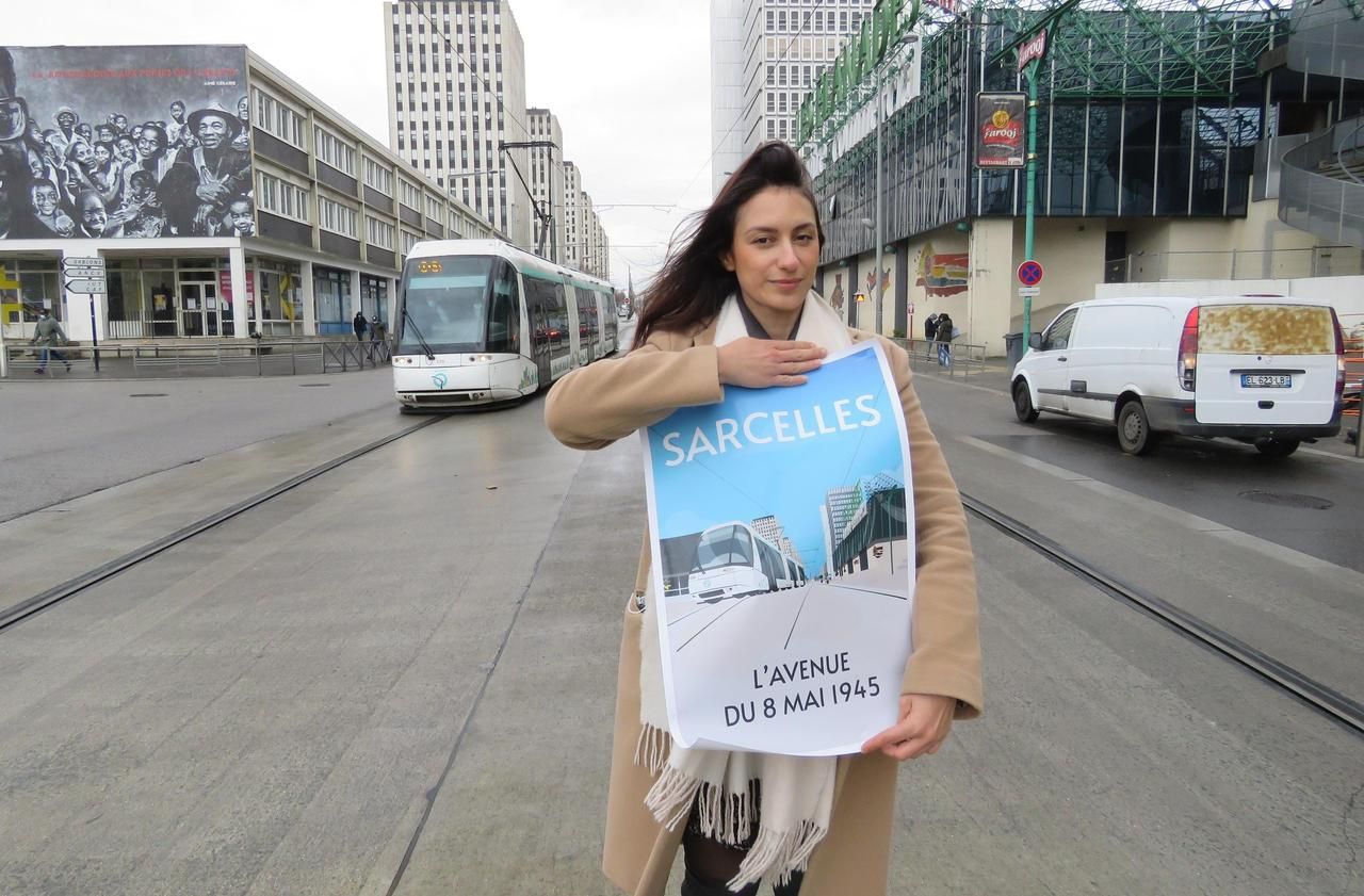 <b></b> Sarcelles, lundi 15 février 2021. Diana Michelis est graphiste à Sarcelles.