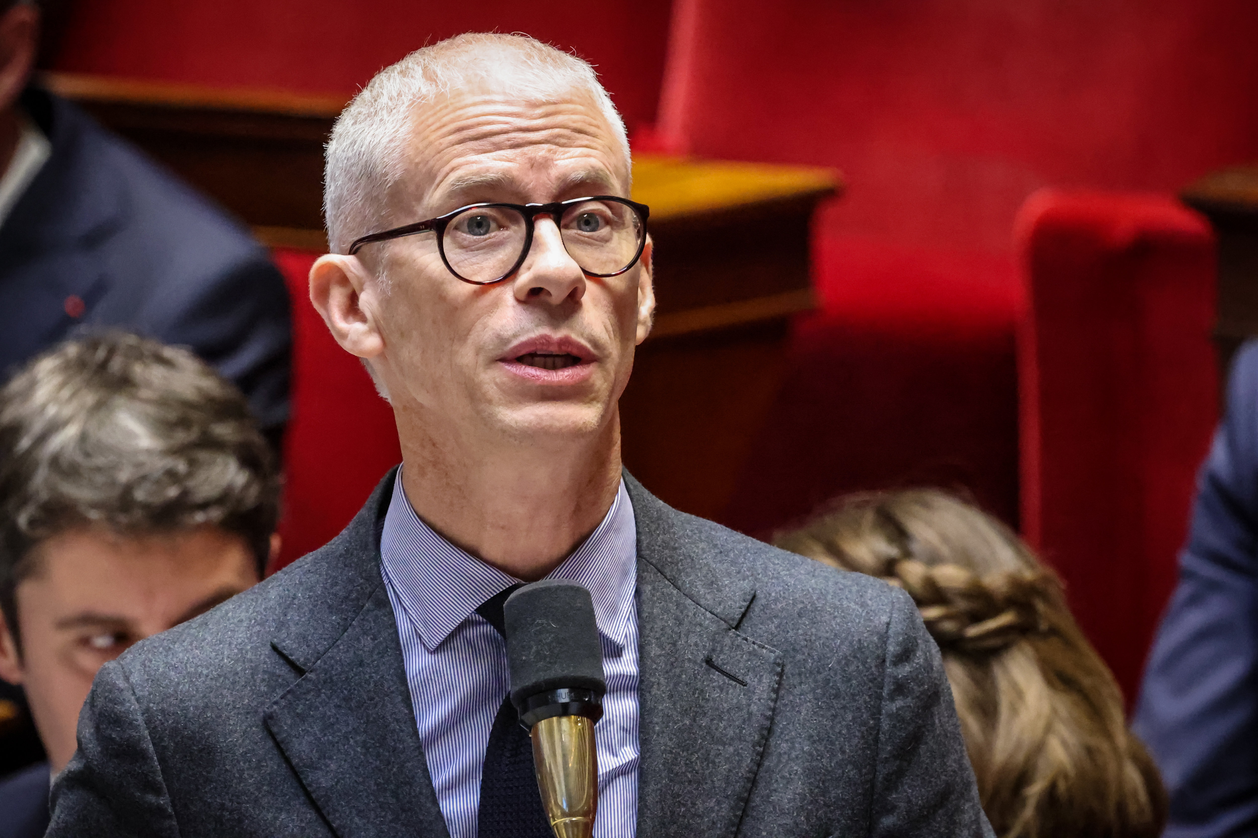 Paris (VIe), le 12 mars. Franck Riester, ancien maire de Coulommiers et ex-député de la 5e circonscription de Seine-et-Marne, fait partie des macronistes pour lesquels les élections législatives risquent d'être compliquées. LP/Fred Dugit