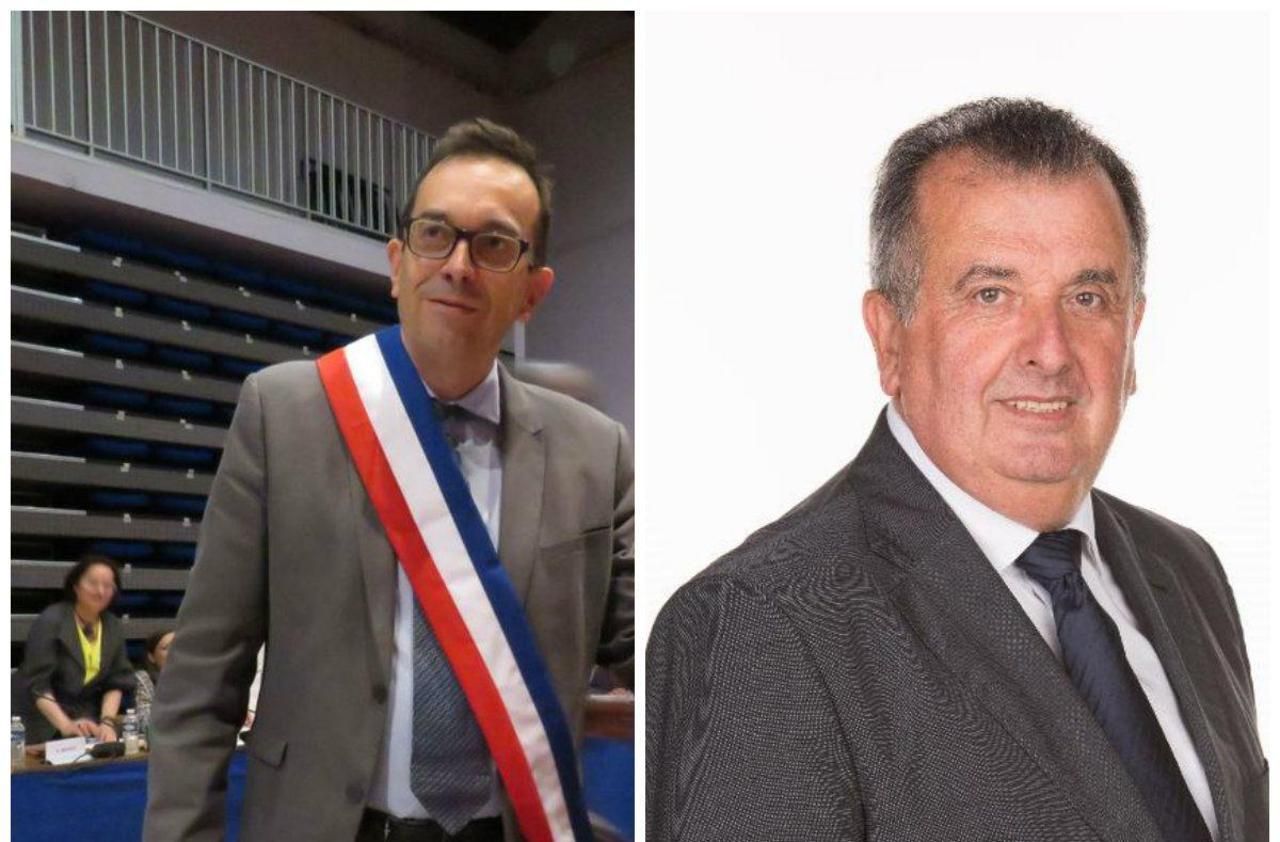 <b></b> Jean-Pierre Barnaud maire de Chennevières et Vincent Bedu maire de Santeny rejoignent l’UDI.