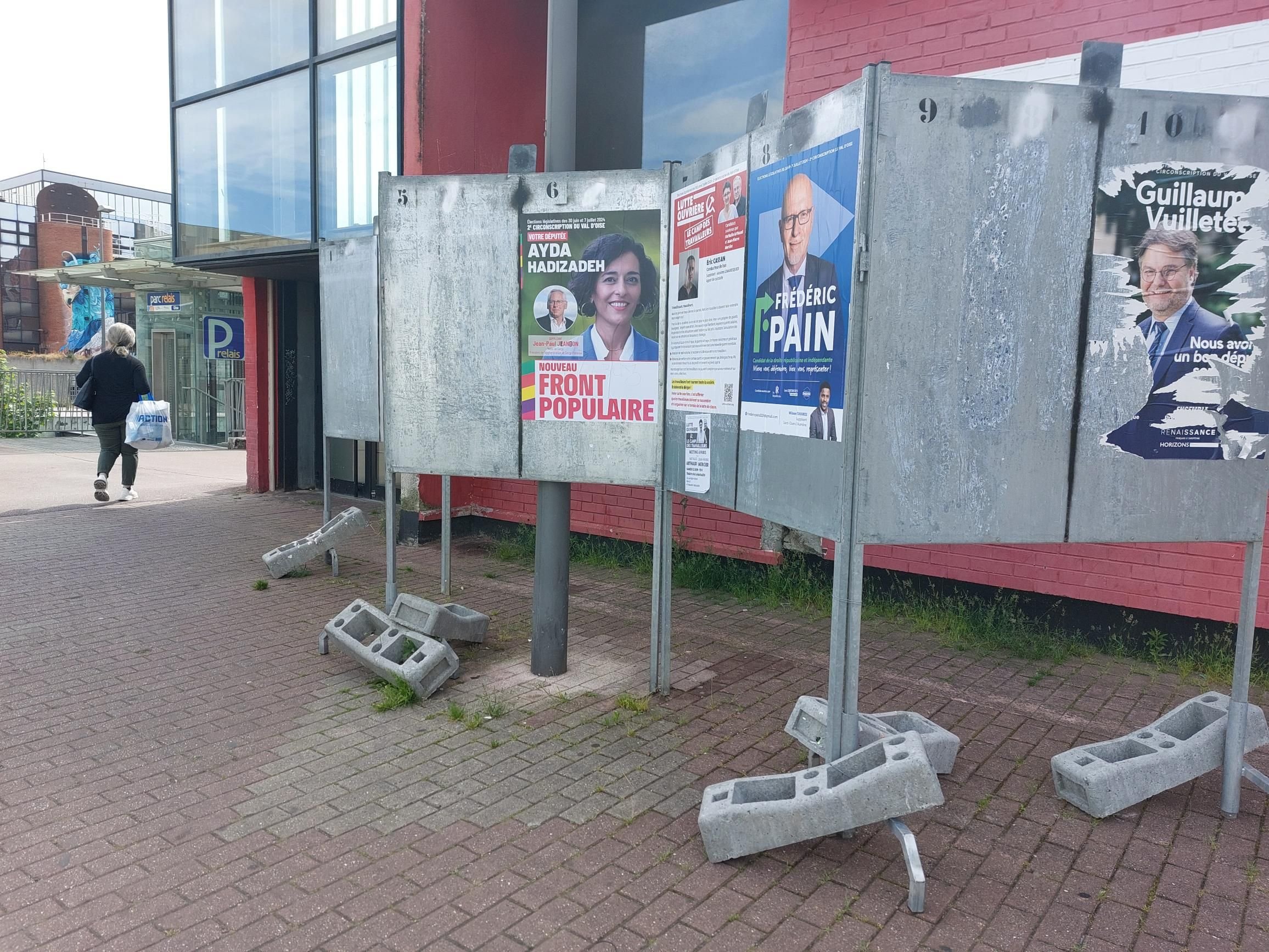 743 388 électeurs du Val-d'Oise (ici à Cergy) sont appelés aux urnes ce dimanche, pour le premier tour des élections législatives anticipées.