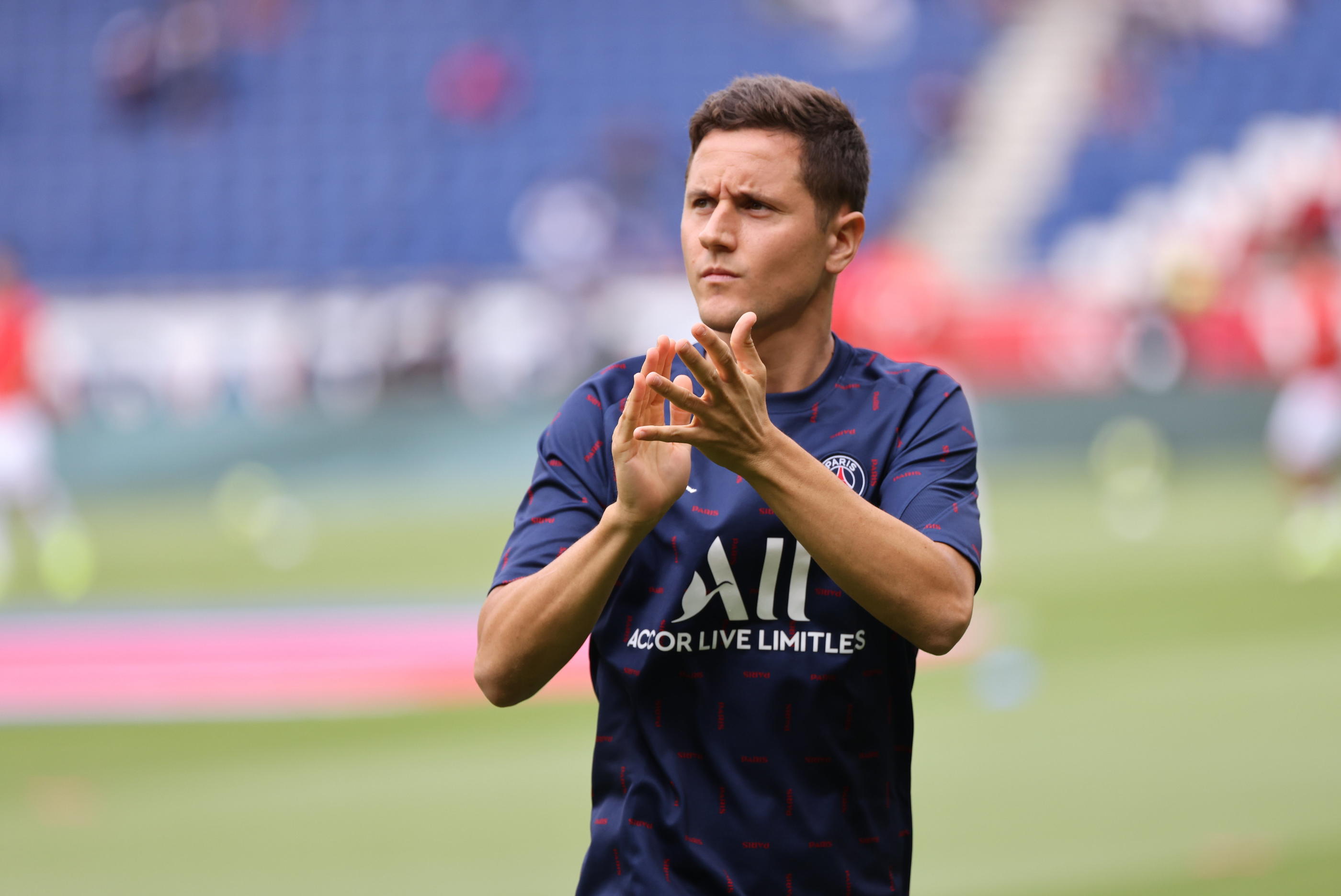 Depuis son arrivée en 2019, Ander Herrera a inscrit six buts en 95 rencontres sous le maillot parisien. (LP/Arnaud Journois)