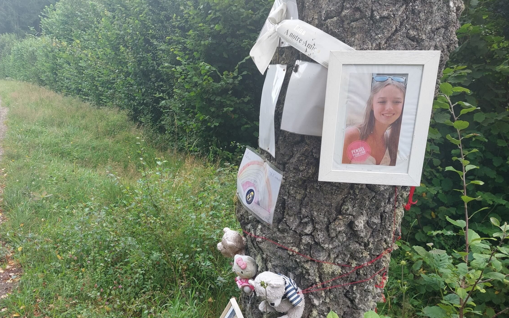 Lina, 15 ans, a disparu le 23 septembre 2023 alors qu’elle se rendait à la gare de Saint-Blaise-la-Roche (Bas-Rhin) via la D350. LP/Florian Loisy