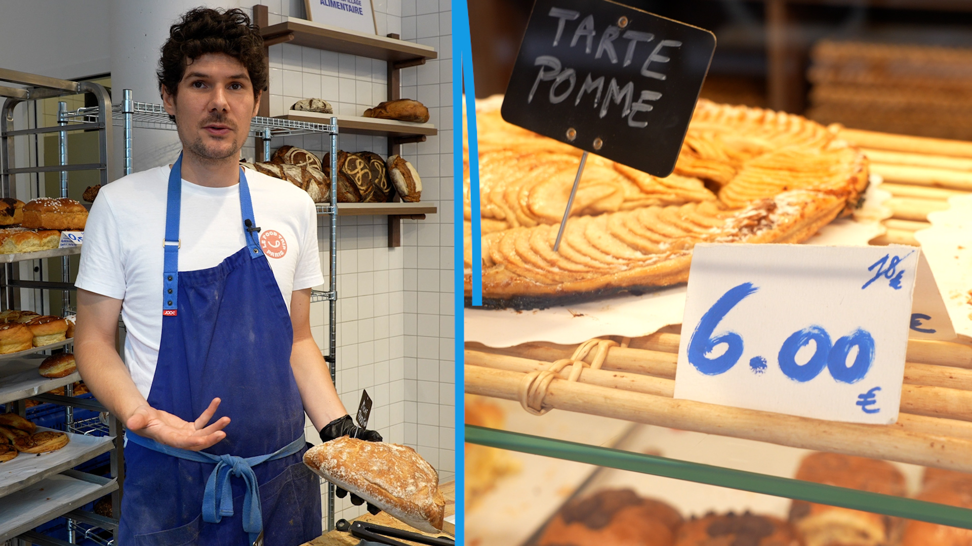 Le dépôt de pain « Demain » ouvert rue Saint-Maur dans le XIe arrondissement depuis juin 2023 propose à moitié prix les invendus d'autres boulangeries parisiennes. LP/J.H.