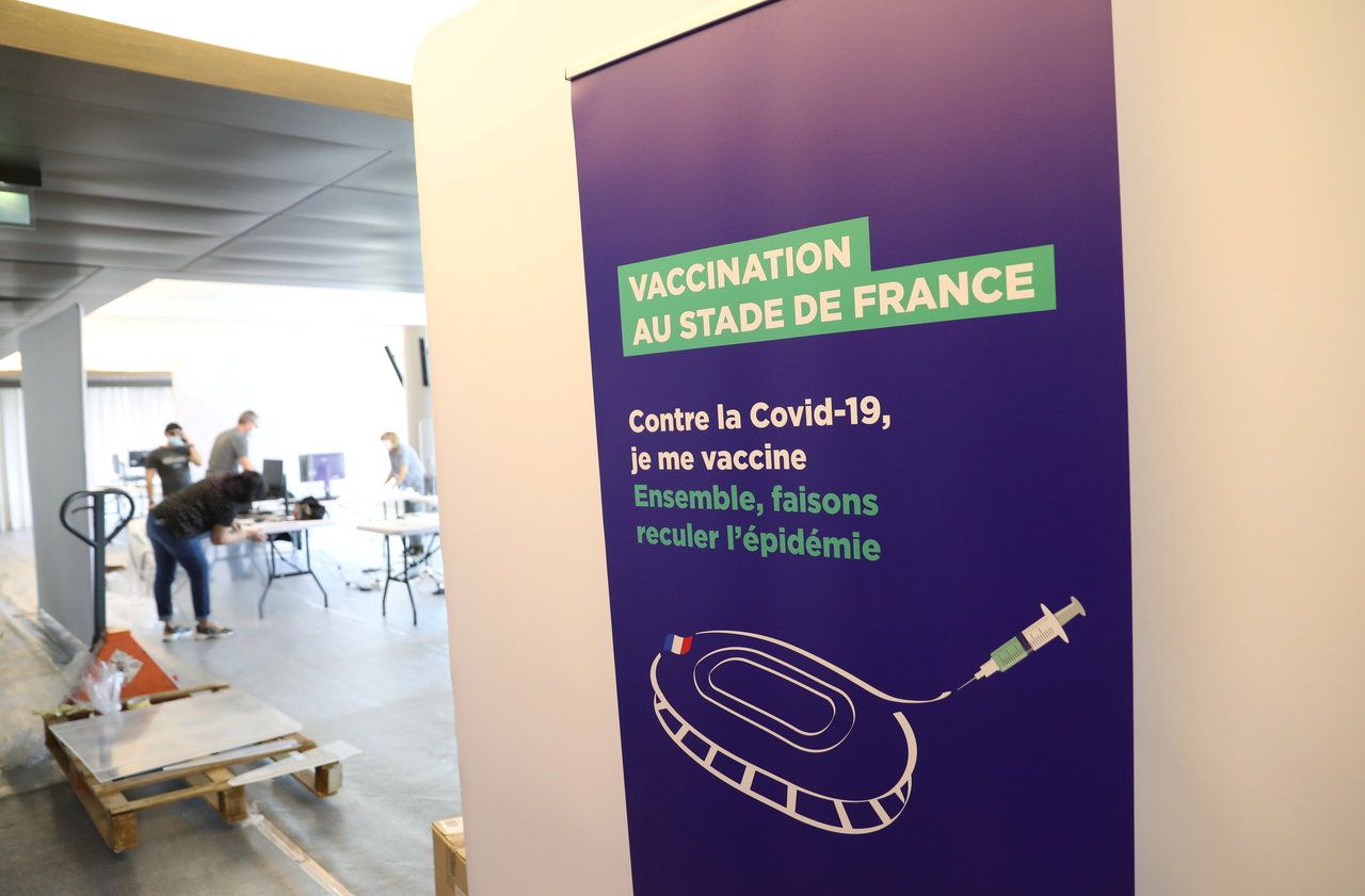 <b></b> Saint-Denis, le 31 mars. Le Stade de France est prêt à accueillir ses premiers candidats aux vaccins dès ce mardi matin.