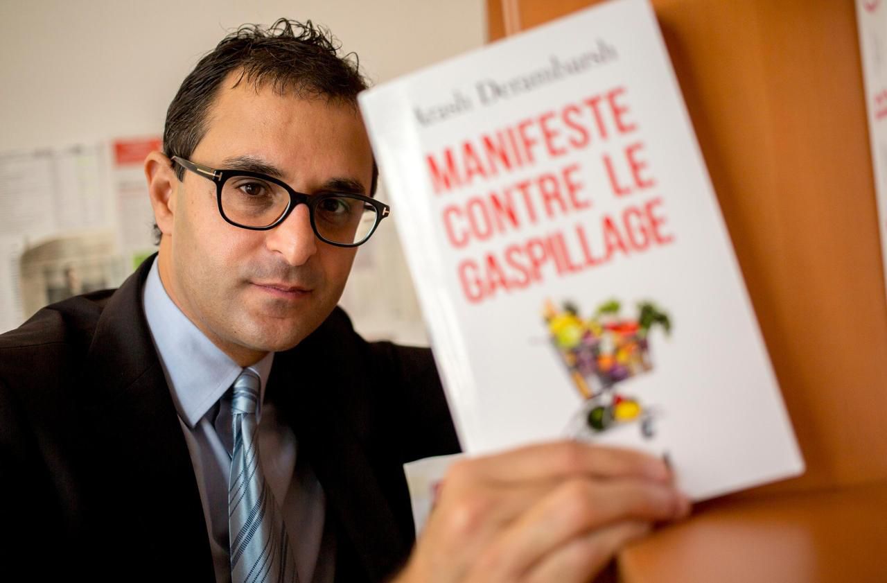 La lutte contre le gaspillage alimentaire est devenu le cheval de bataille d'Arash Derambarsh, adjoint au maire de Courbevoie délégué à la ville verte et durable. LP/O.A.