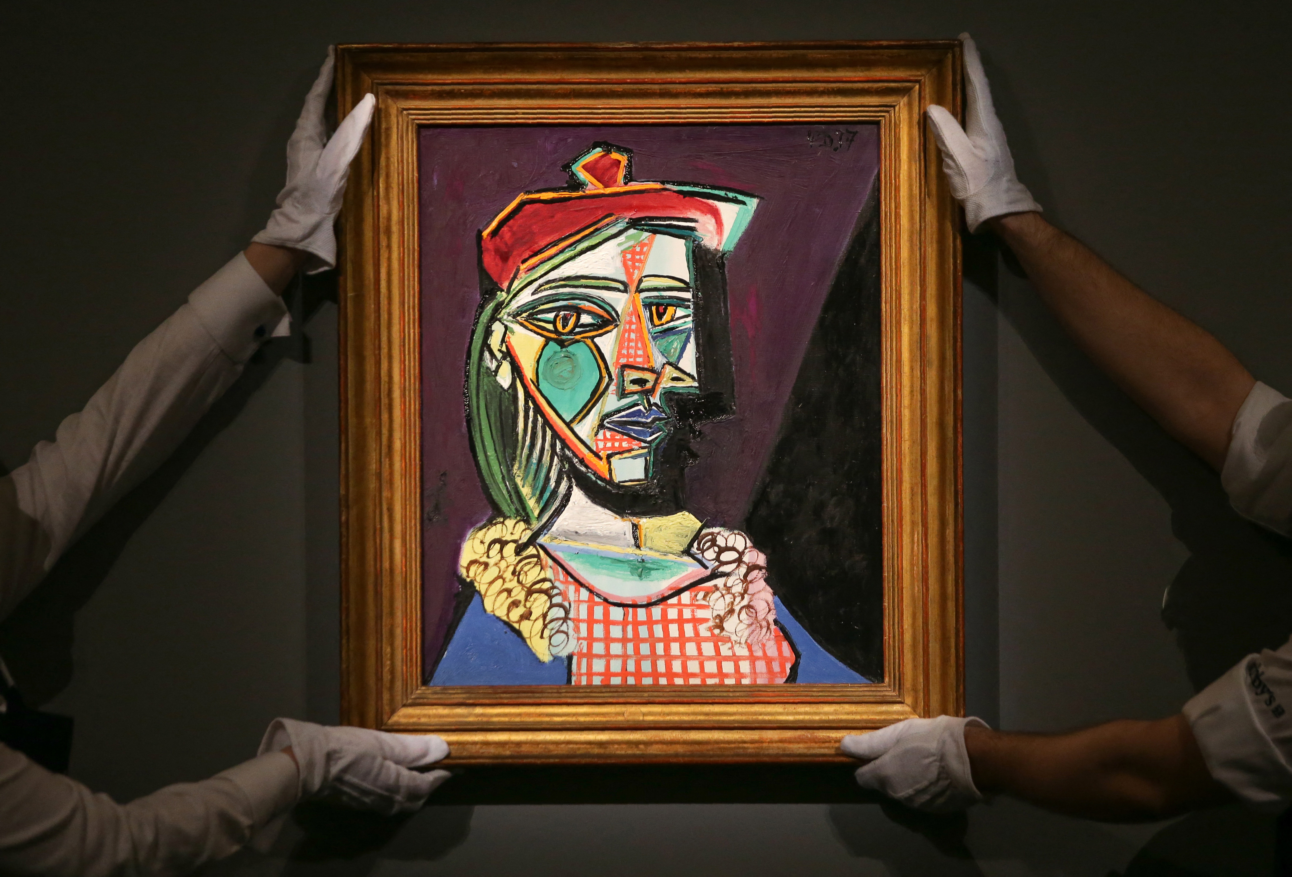 Pablo Picasso、A L'AGNEAU ET PERSONNAGES Pablo Picasso (1881
